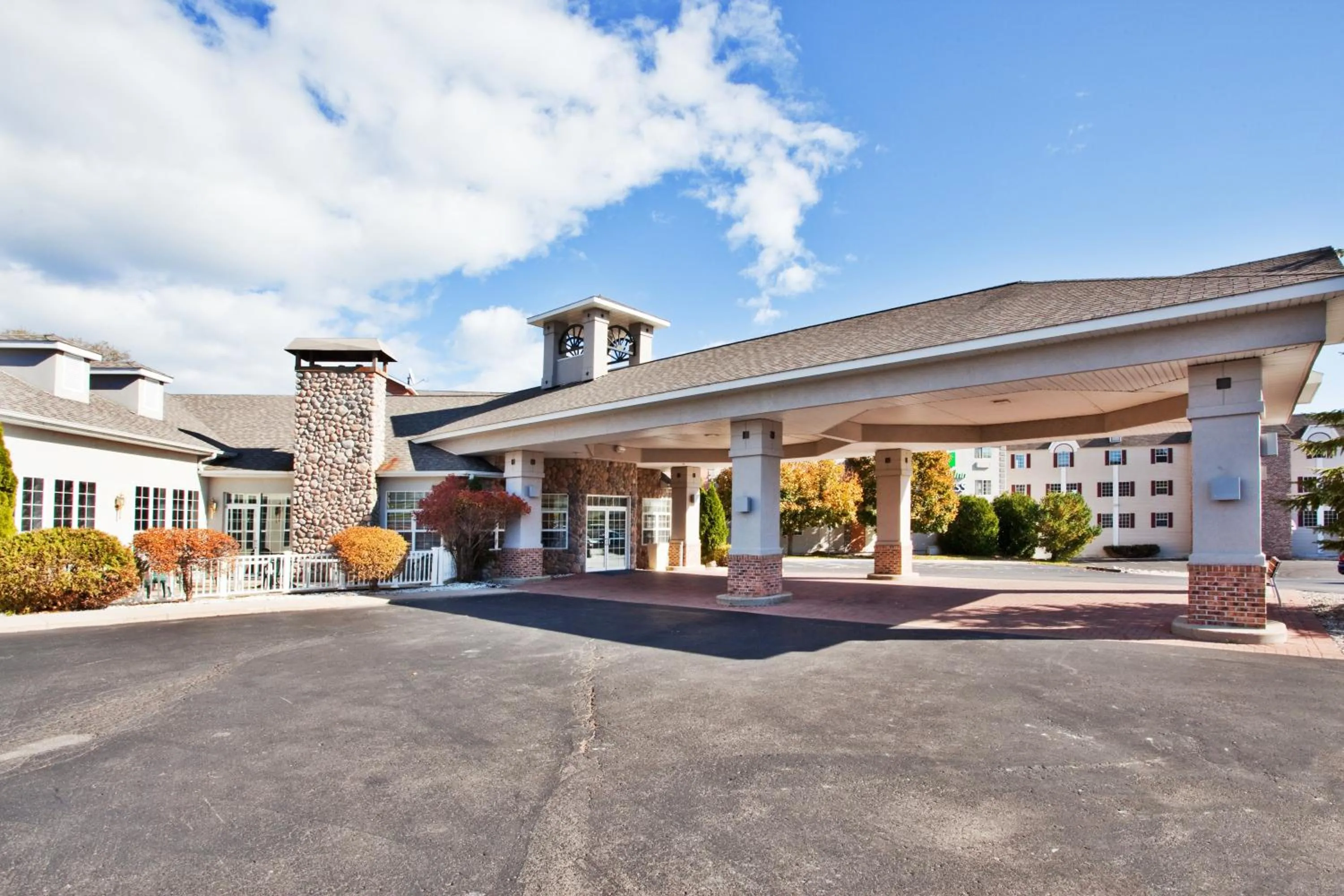 Property building in Holiday Inn Express St. Ignace-Lake Front by IHG