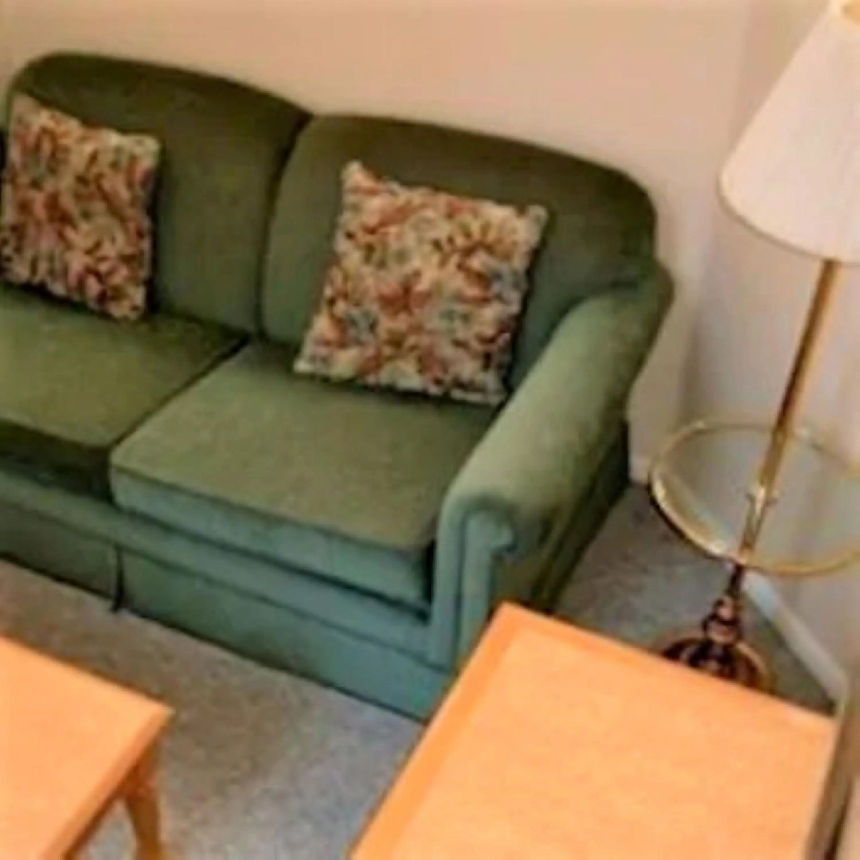 Seating area in North Bay At Lake Arrowhead