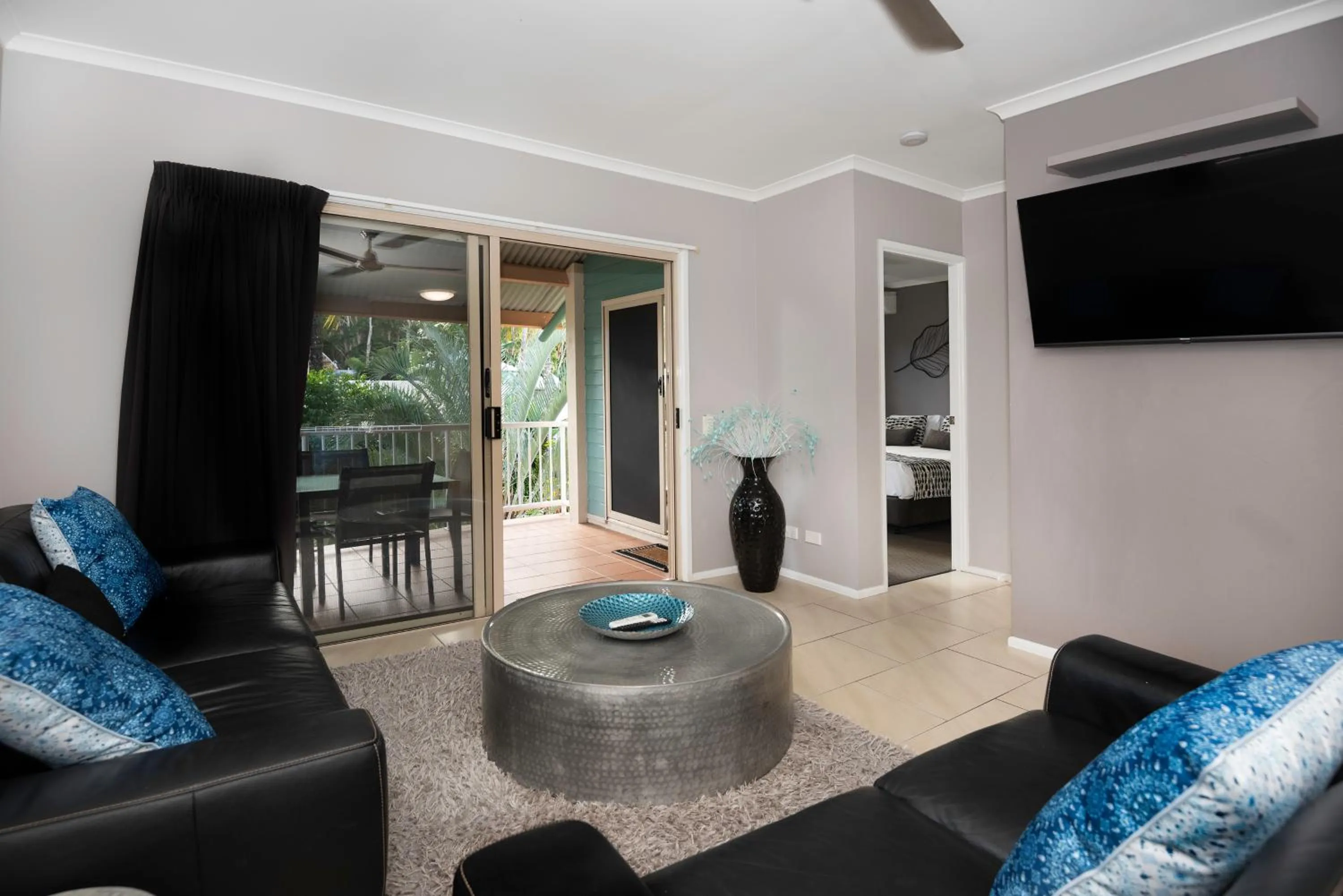 Living room in Marlin Cove Holiday Resort