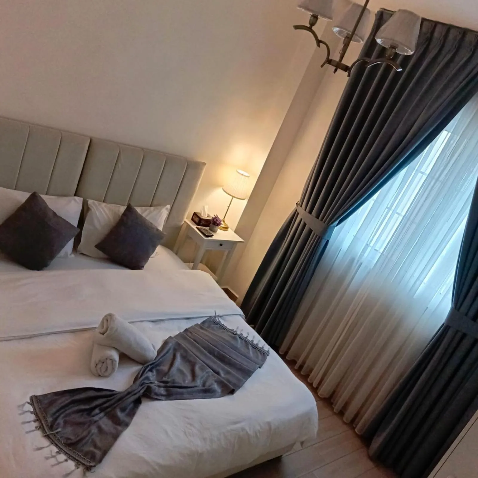 Bed in The Boutique Hotel Amman