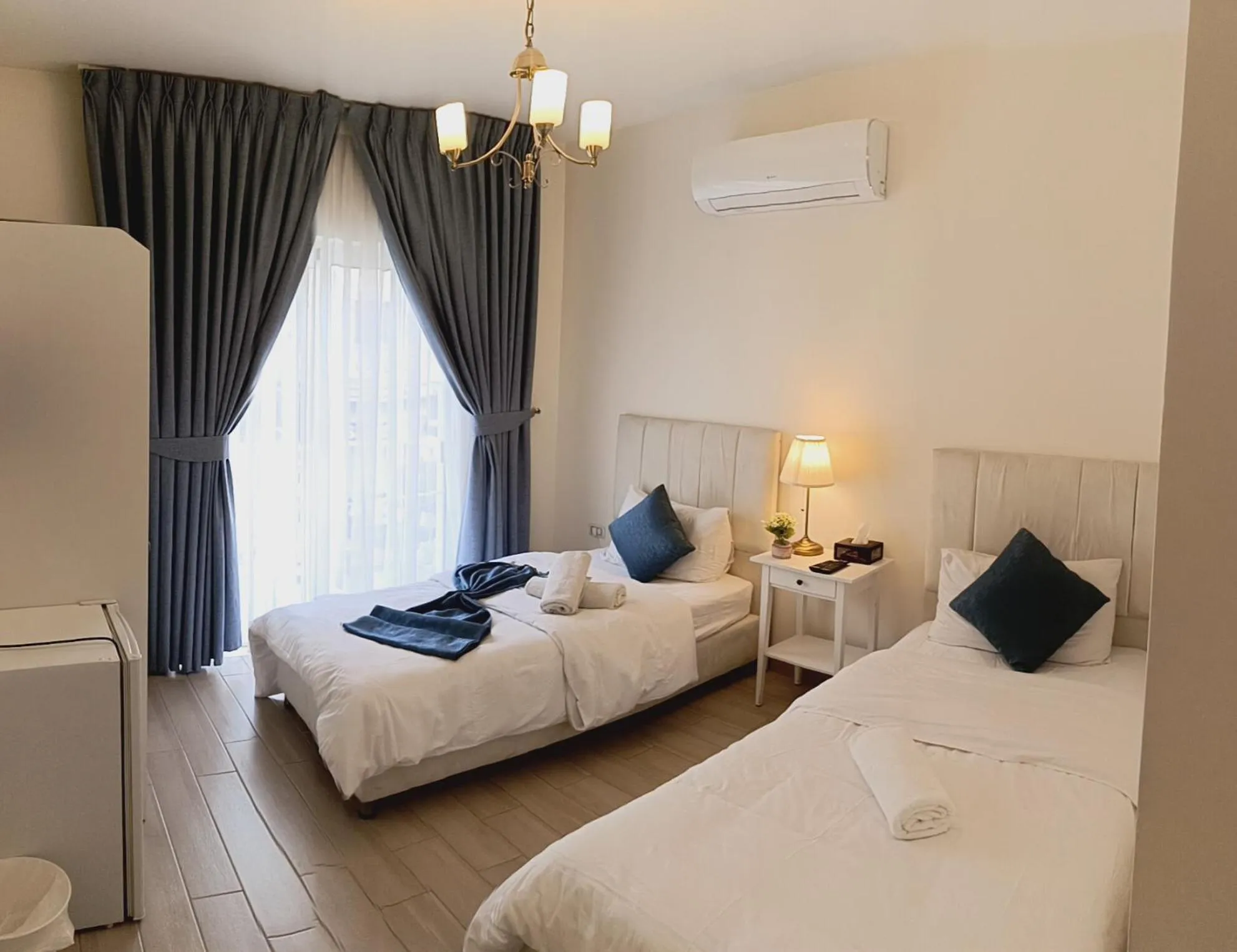 Bed in The Boutique Hotel Amman