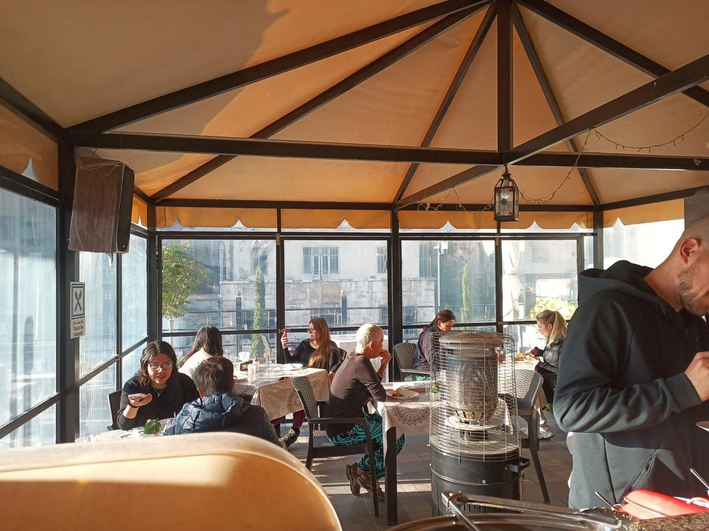 Restaurant/places to eat in The Boutique Hotel Amman