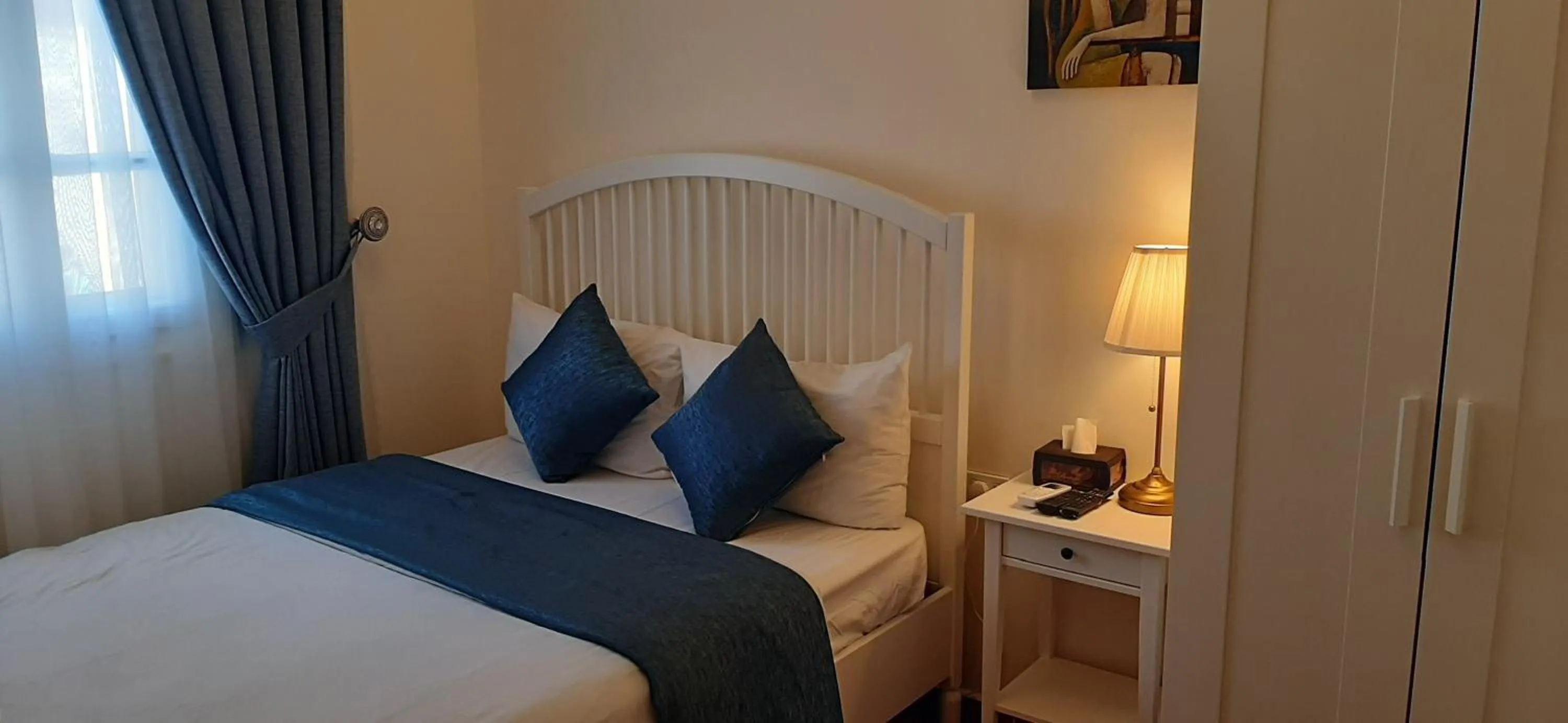 Bed in The Boutique Hotel Amman