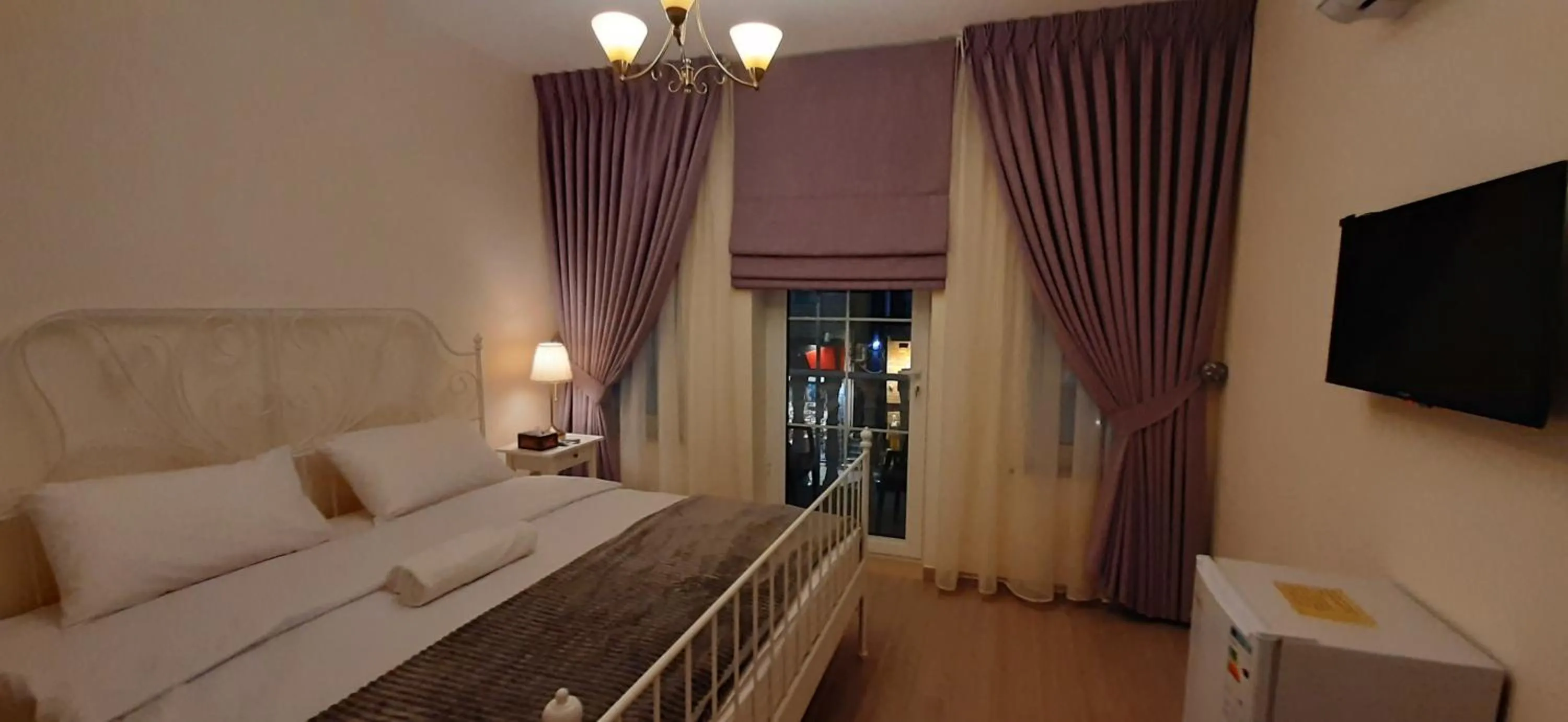 Bed in The Boutique Hotel Amman
