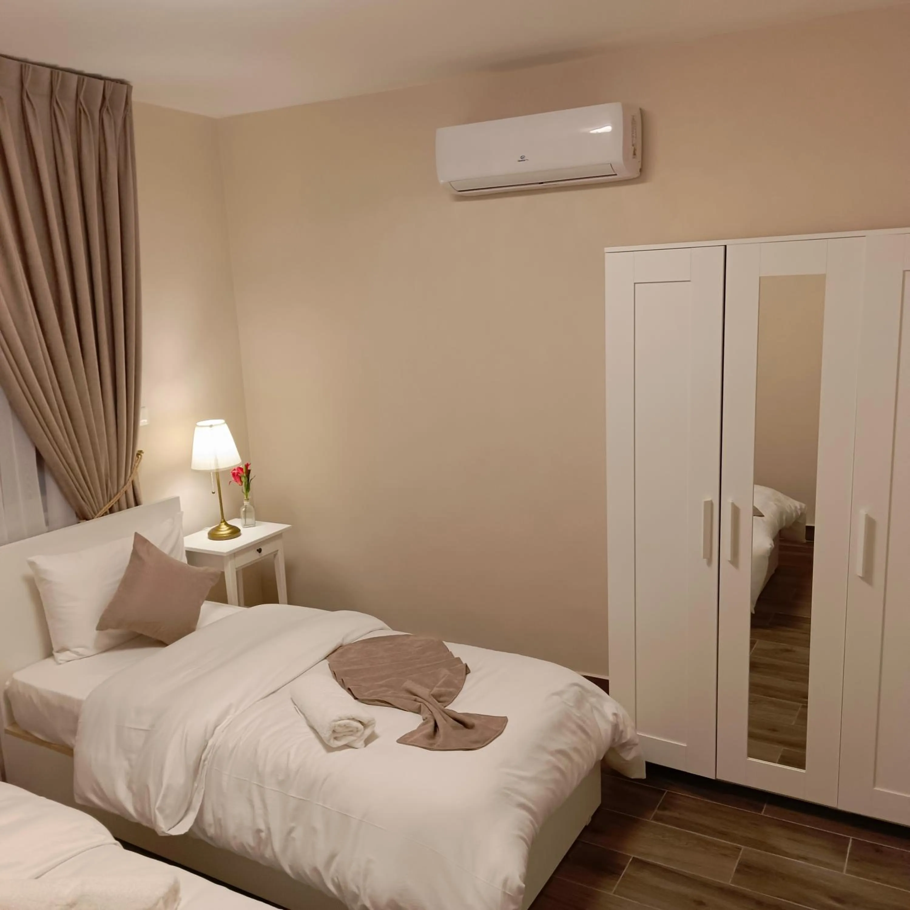 Bed in The Boutique Hotel Amman