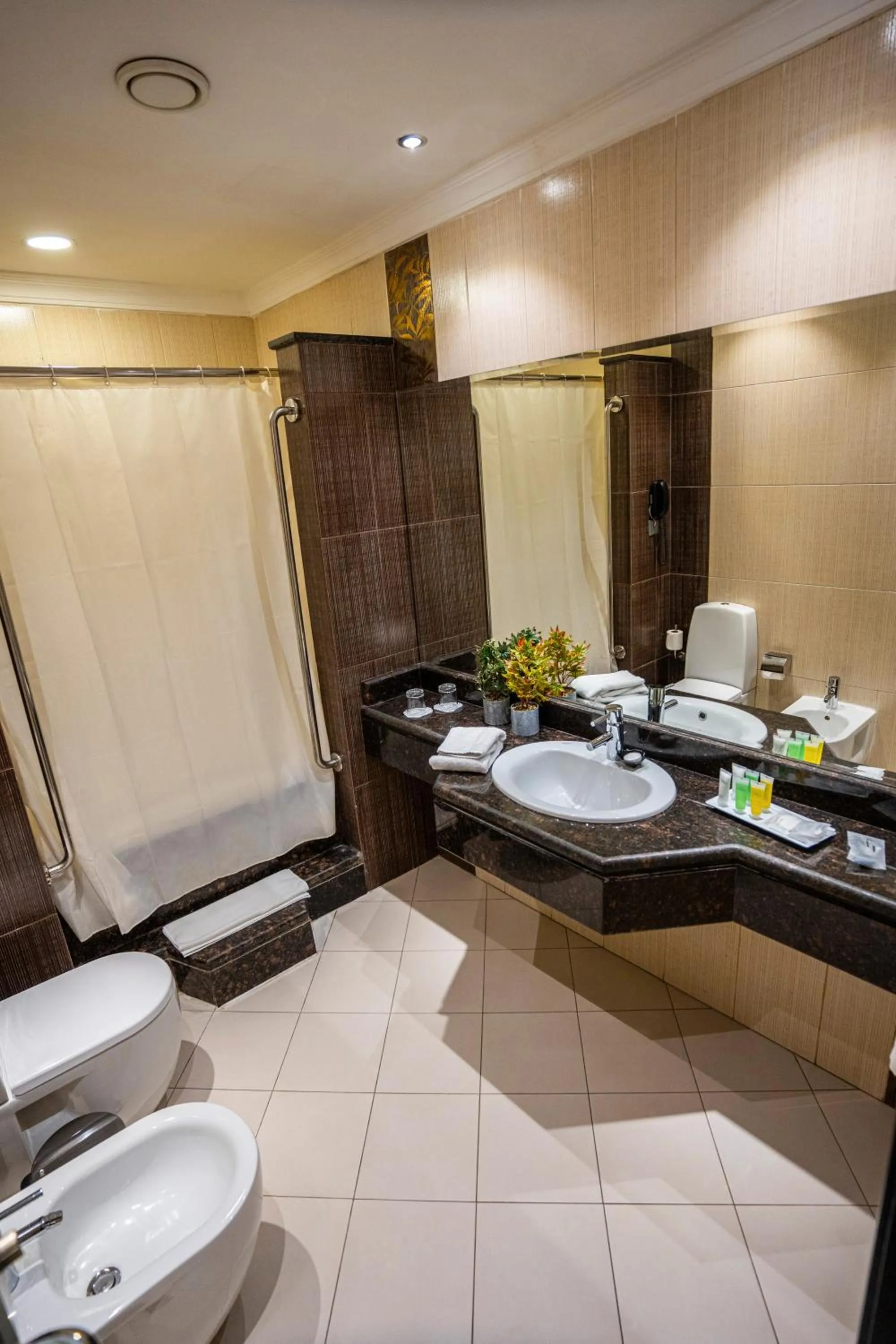 Bathroom in Ayass Hotel