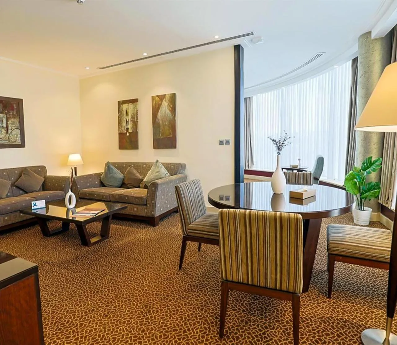 Living room in Ayass Hotel