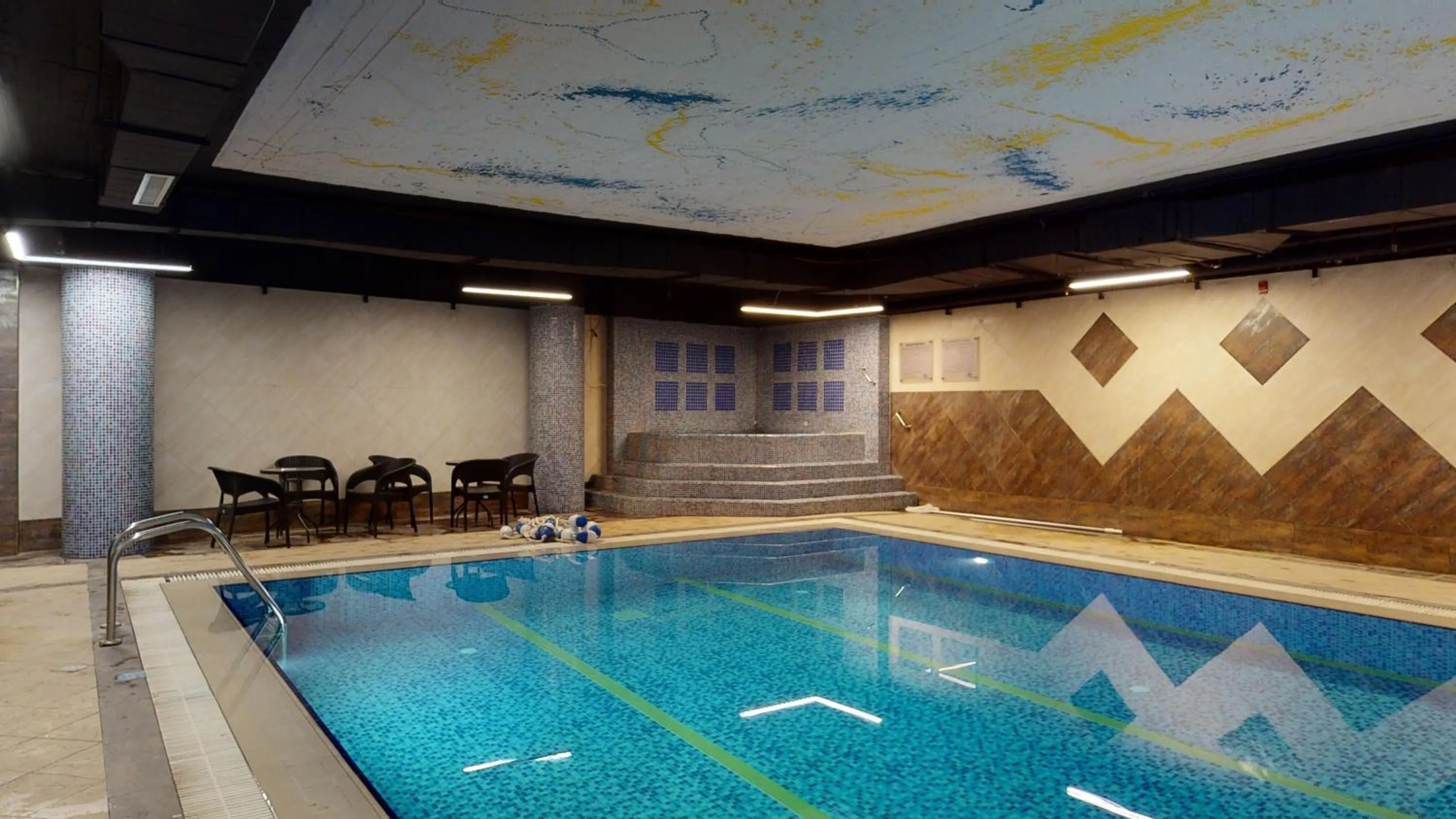 Swimming pool in Ayass Hotel