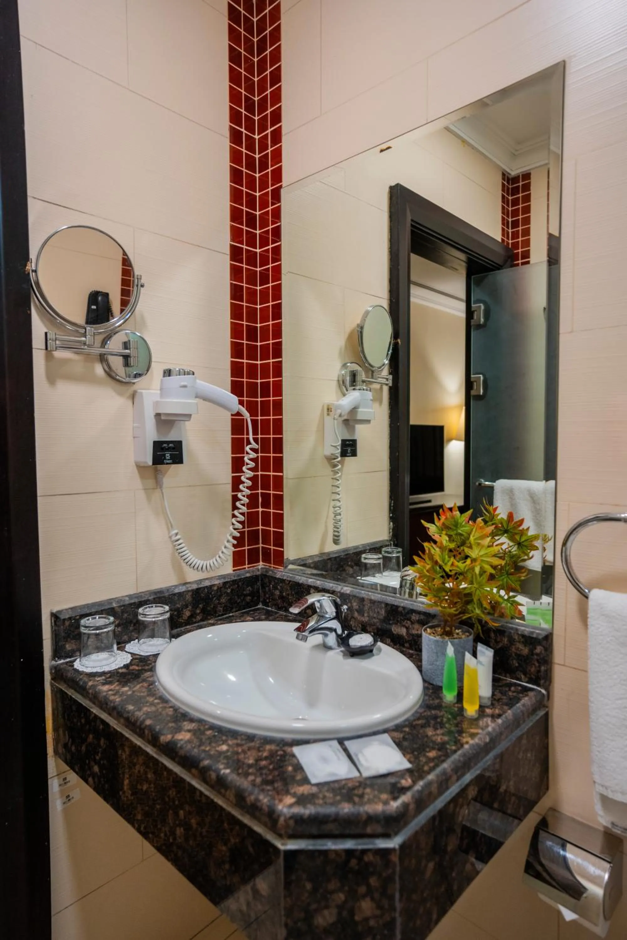 Bathroom in Ayass Hotel