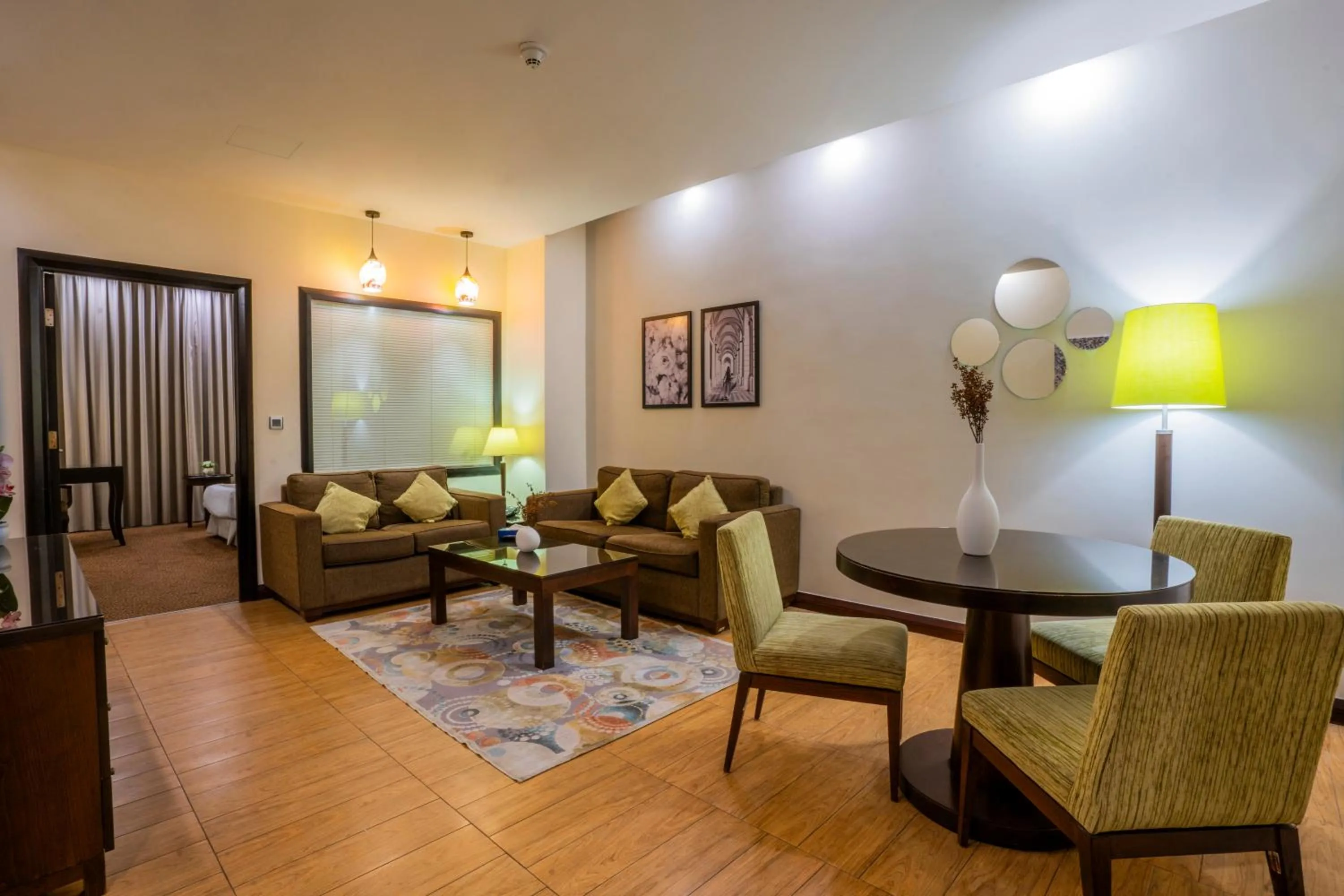 Living room in Ayass Hotel