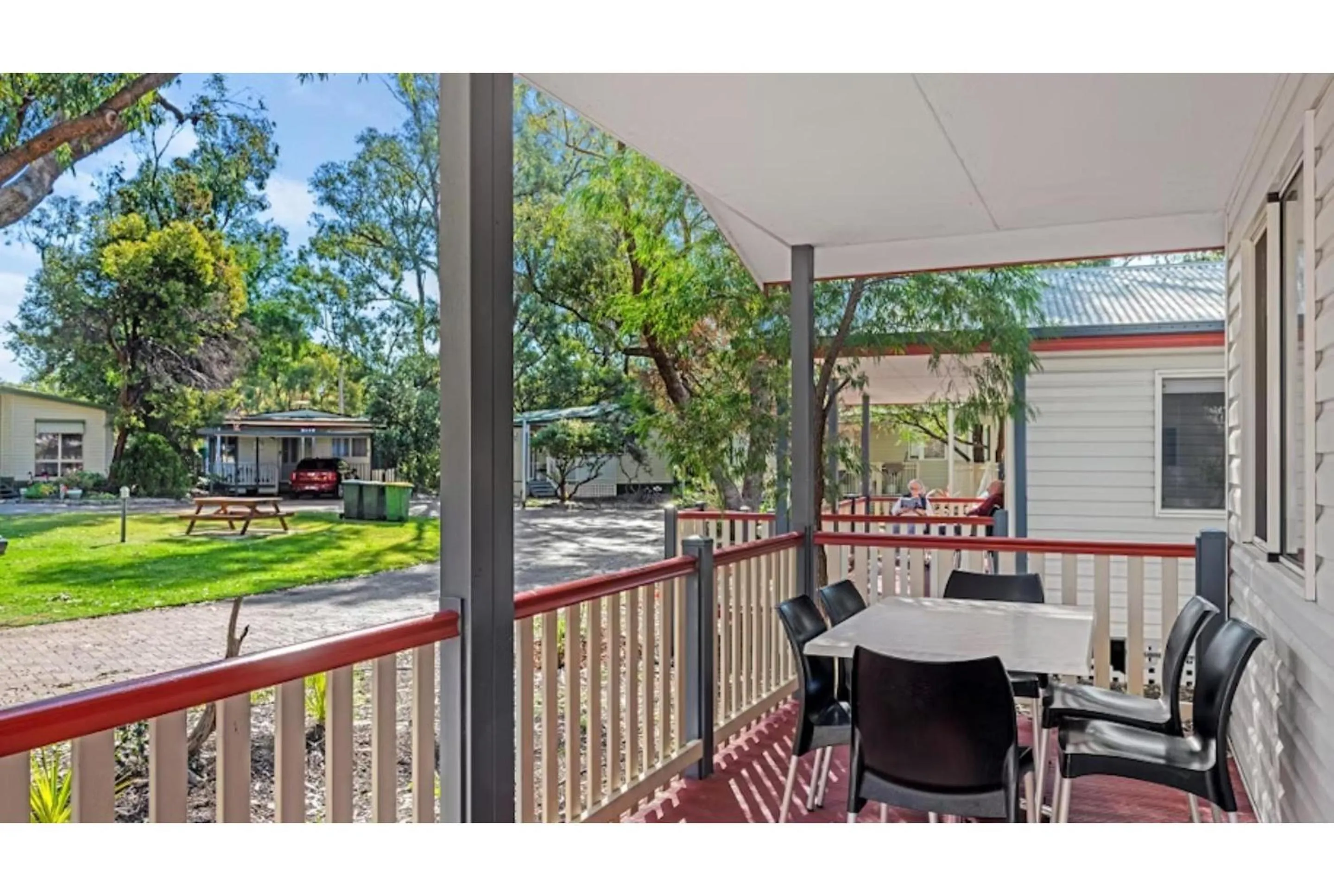 Patio in Discovery Parks - Woodman Point