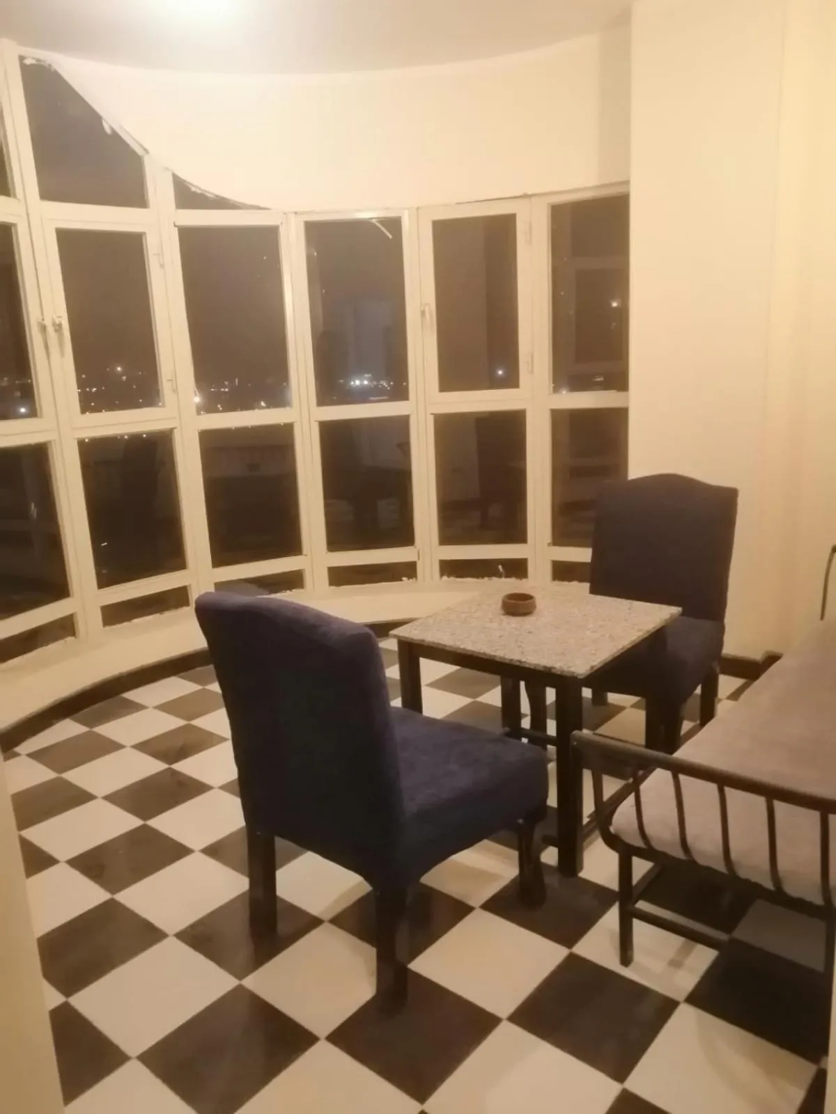 Seating area in Royal City Hotel