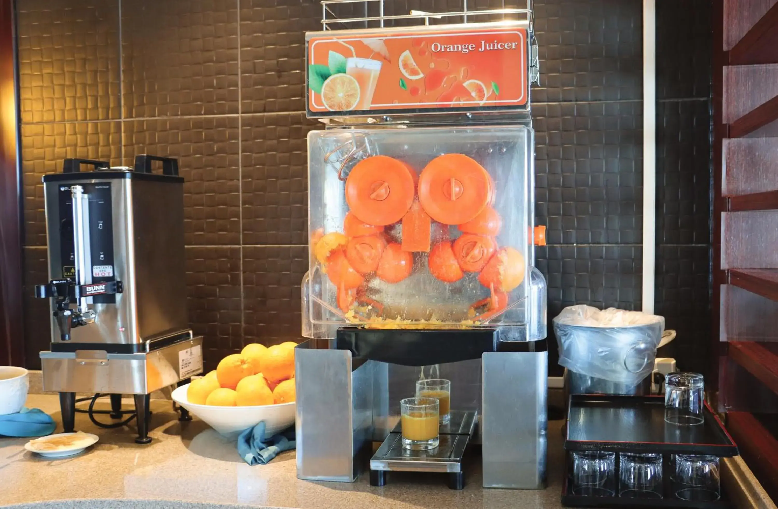 Continental breakfast in RIHGA Royal Laguna Guam Resort Continental breakfast in RIHGA Royal Laguna Guam Resort