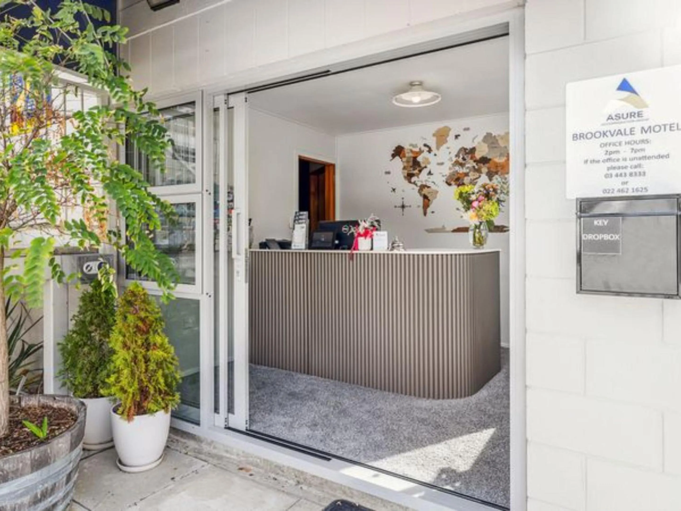 Lobby or reception in ASURE Brookvale Motel