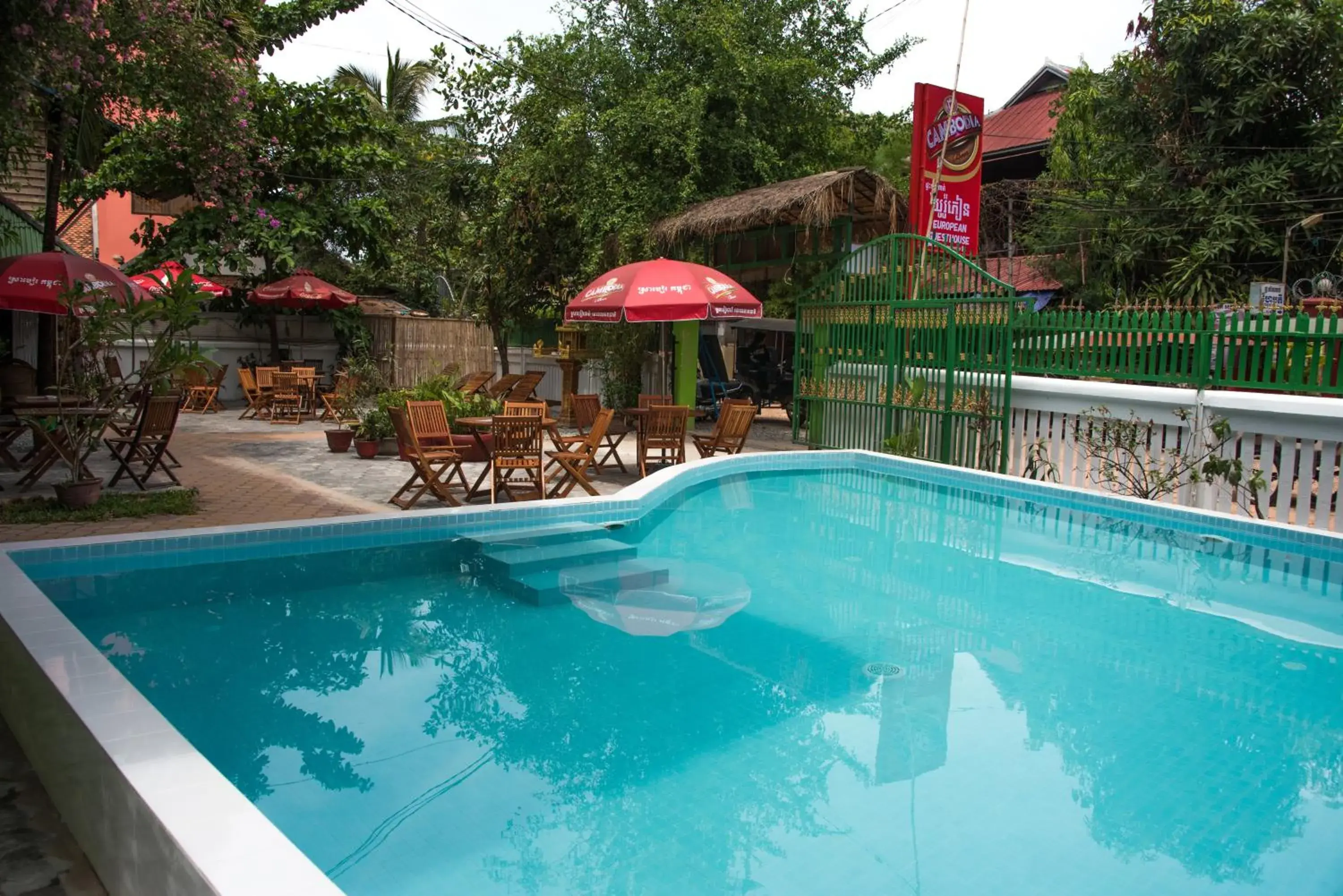 Swimming pool in Five Rose Siem Reap Hostel Swimming pool in Five Rose Siem Reap Hostel