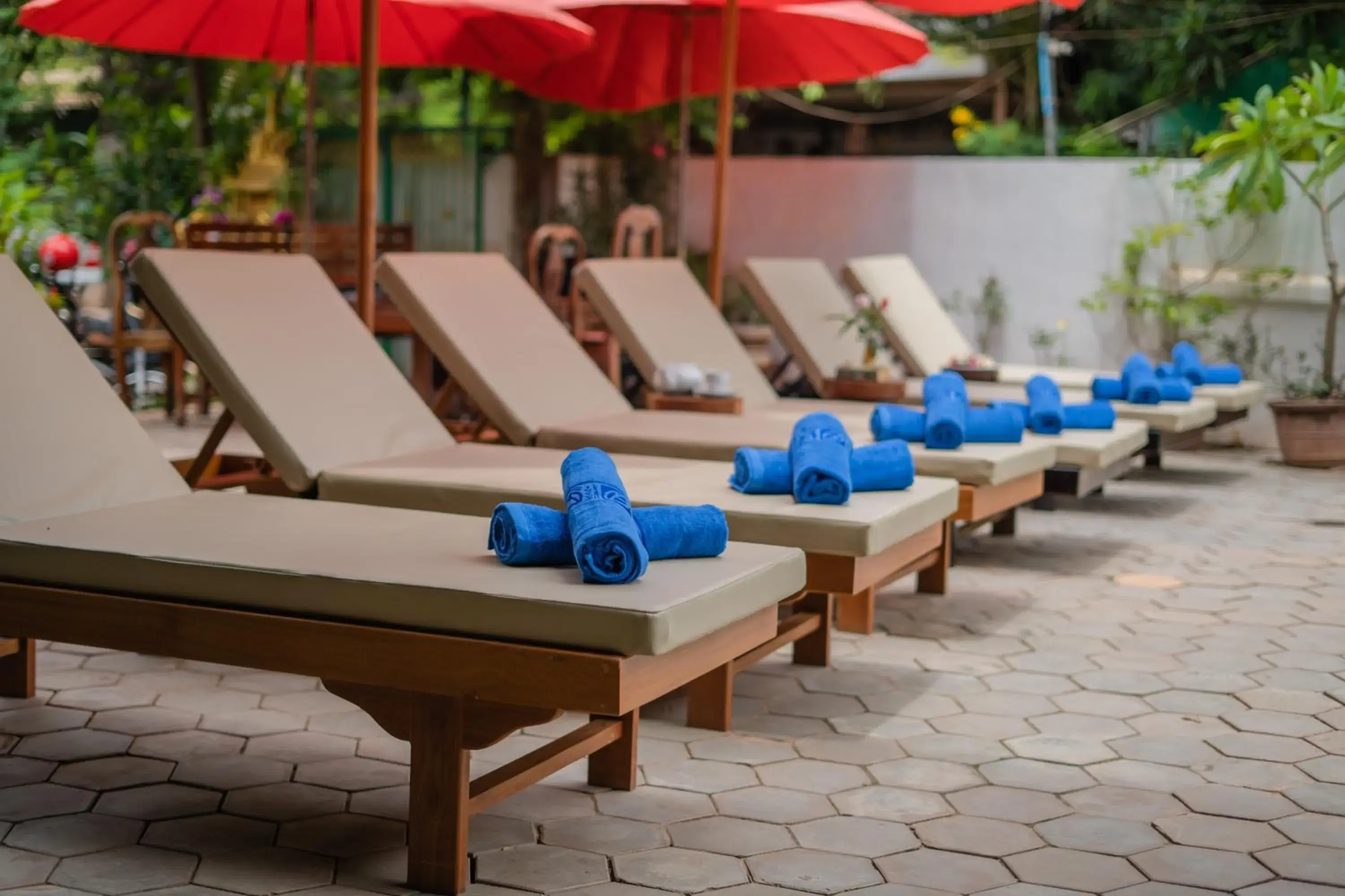 Property building in Five Rose Siem Reap Hostel Property building in Five Rose Siem Reap Hostel