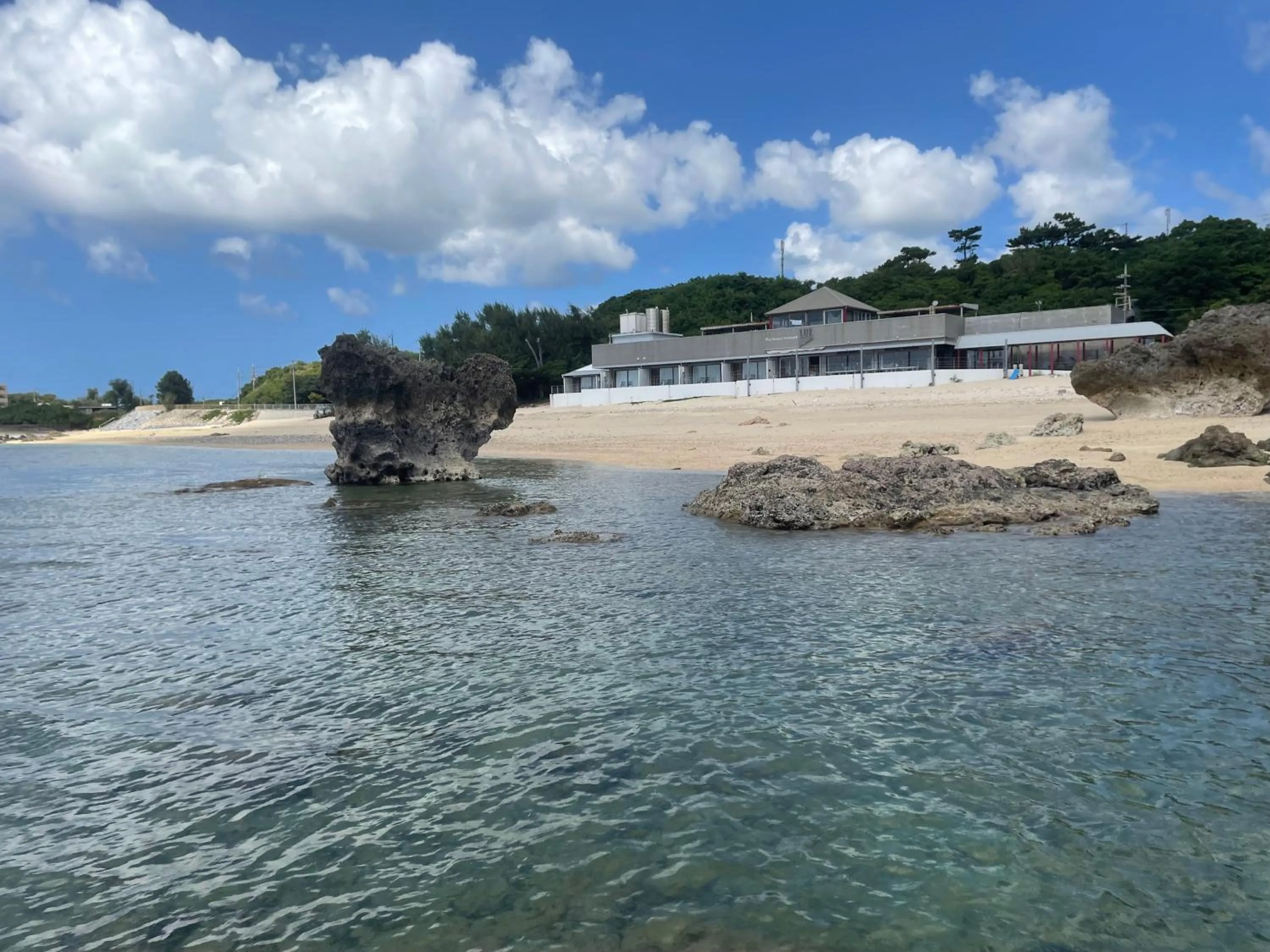 Property building in Hotel & Restaurant On the Beach Lue