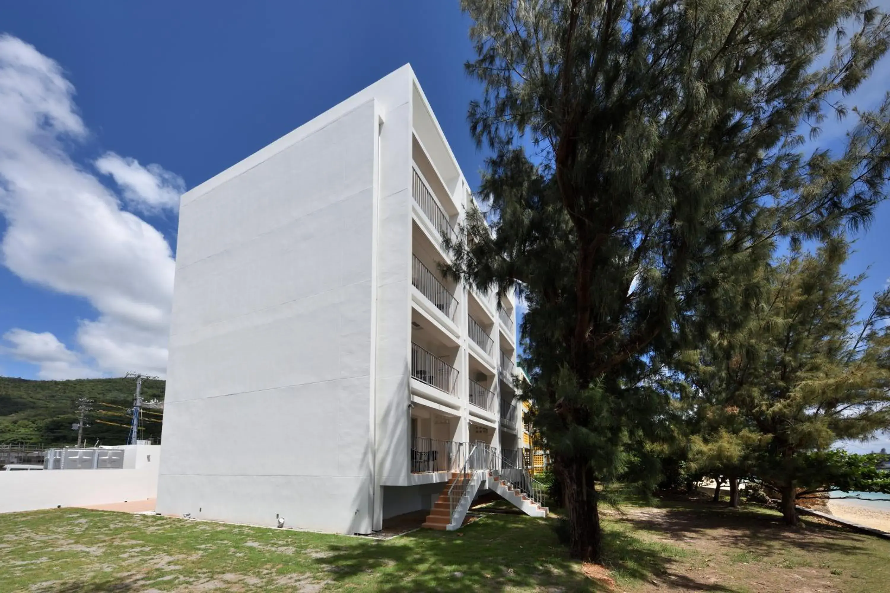 Property building in Hotel & Restaurant On the Beach Lue Property building in Hotel & Restaurant On the Beach Lue