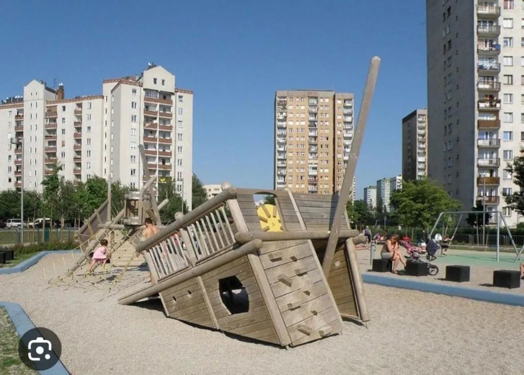 Children play ground in Apartamenty Trzy Wieze