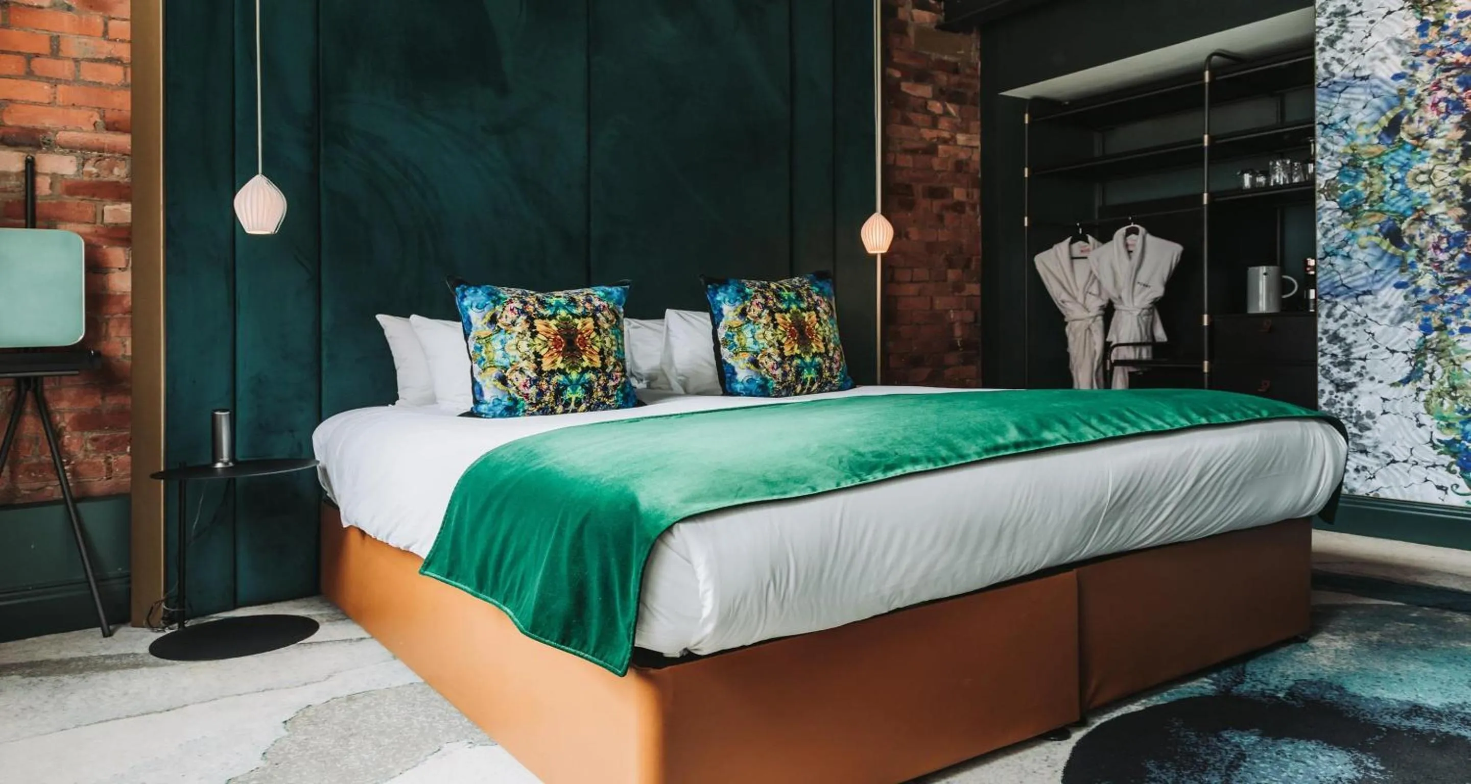 Bedroom, Bed in Velvet Hotel Manchester, WorldHotels Crafted