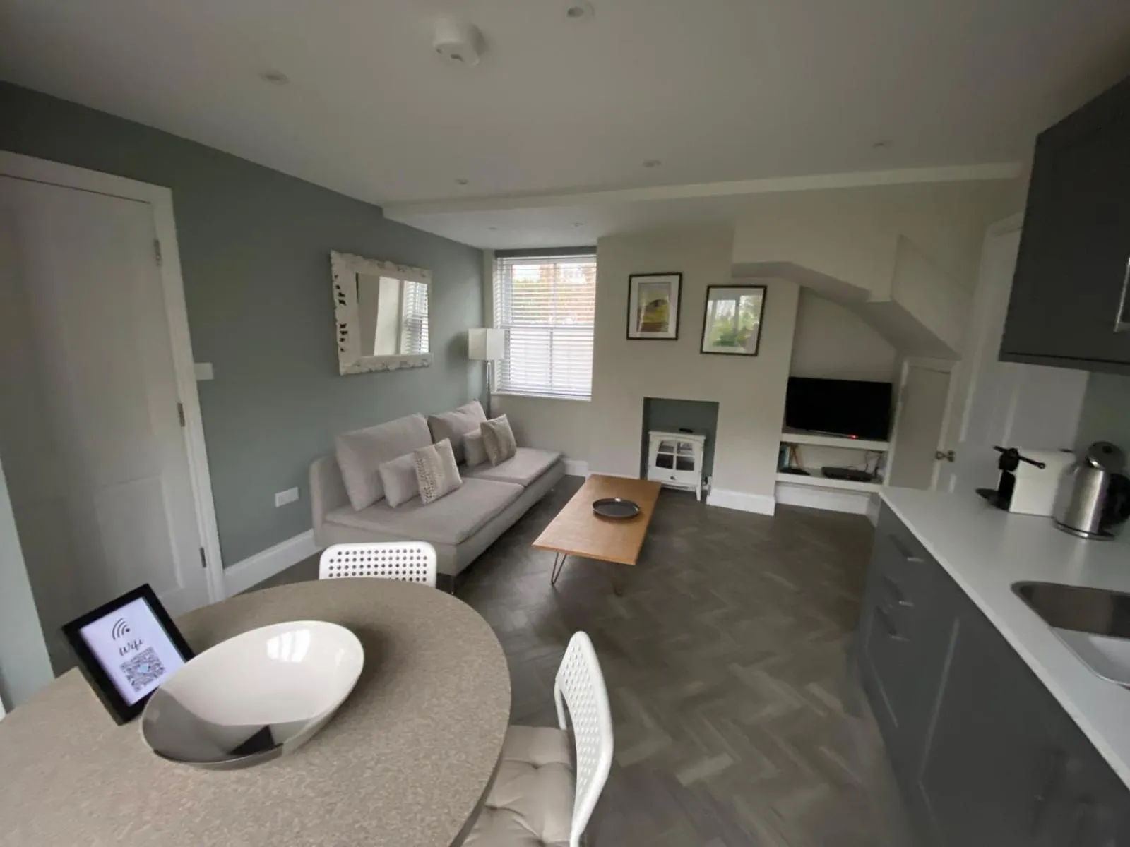 Living room in The Studio