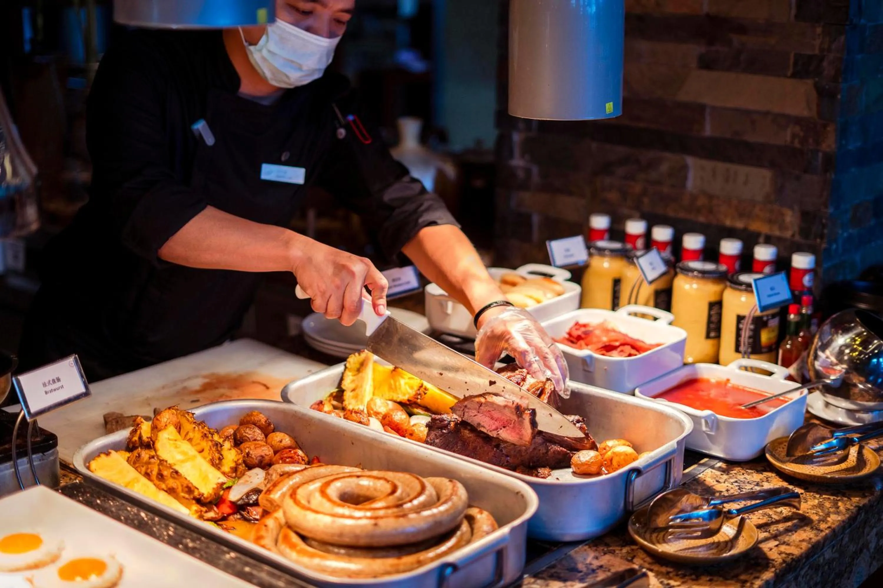 Breakfast in Sheraton Shenzhou Peninsula Resort