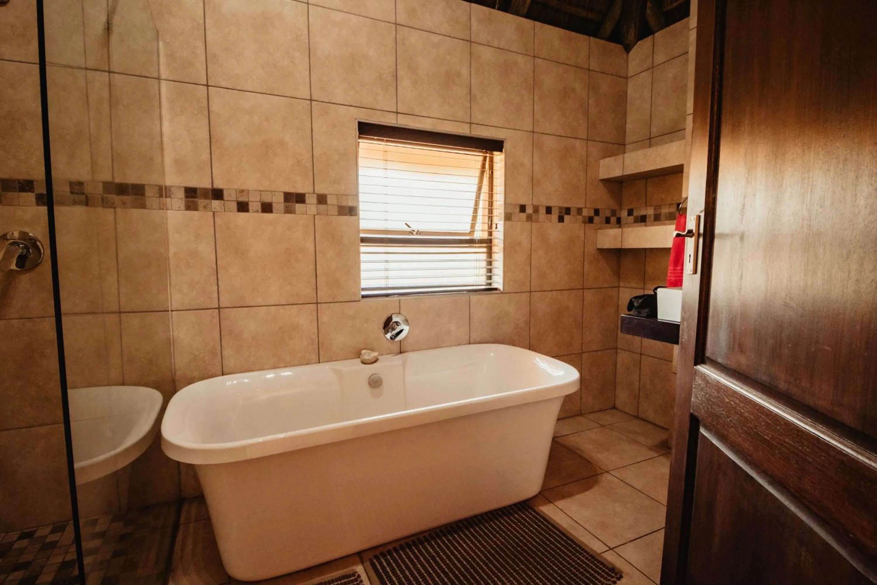 Shower in Blue Hills Lodge