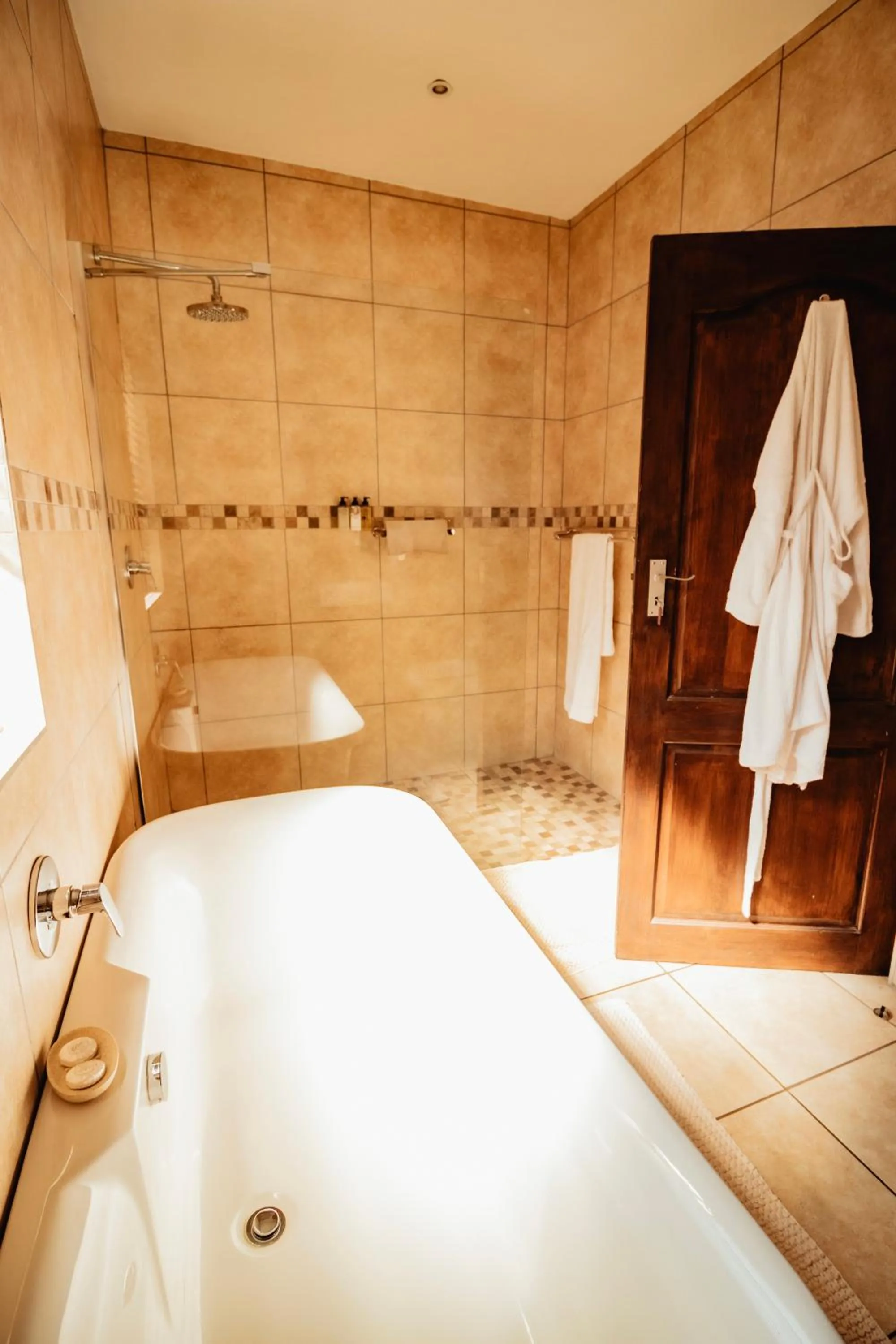 Shower in Blue Hills Lodge