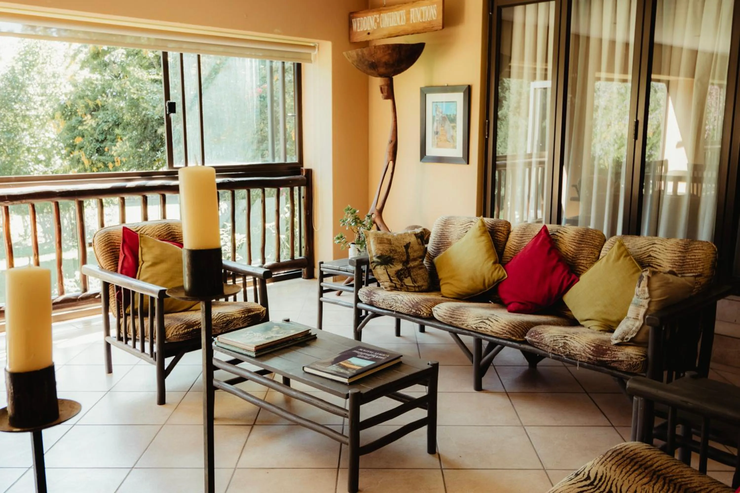 Patio in Blue Hills Lodge