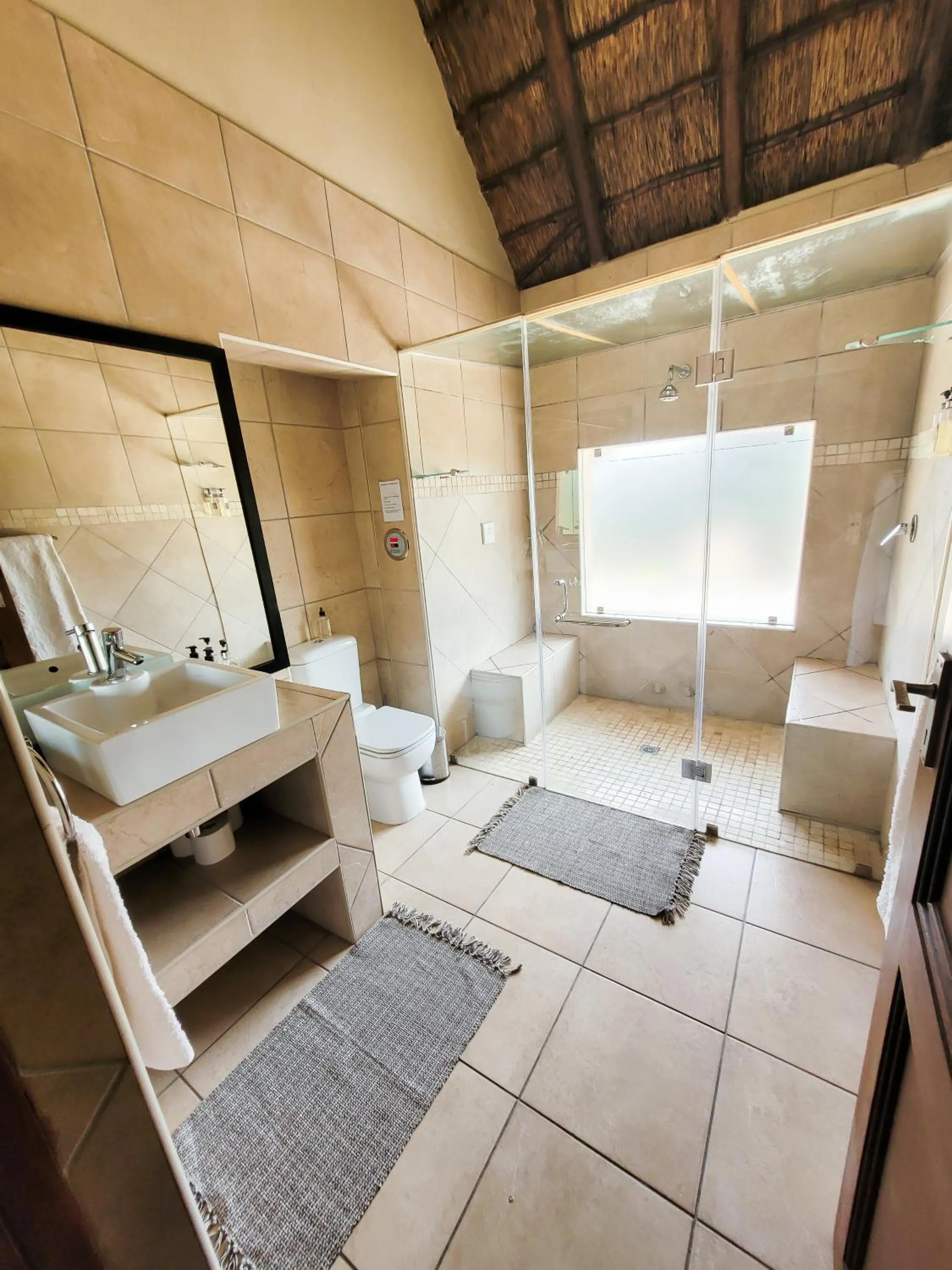 Shower in Blue Hills Lodge