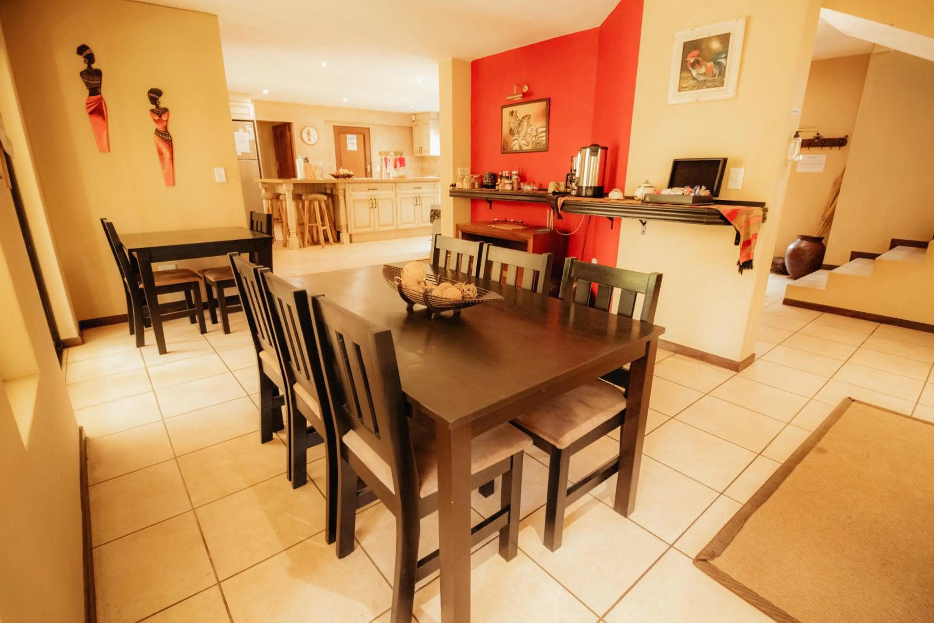 Dining area in Blue Hills Lodge