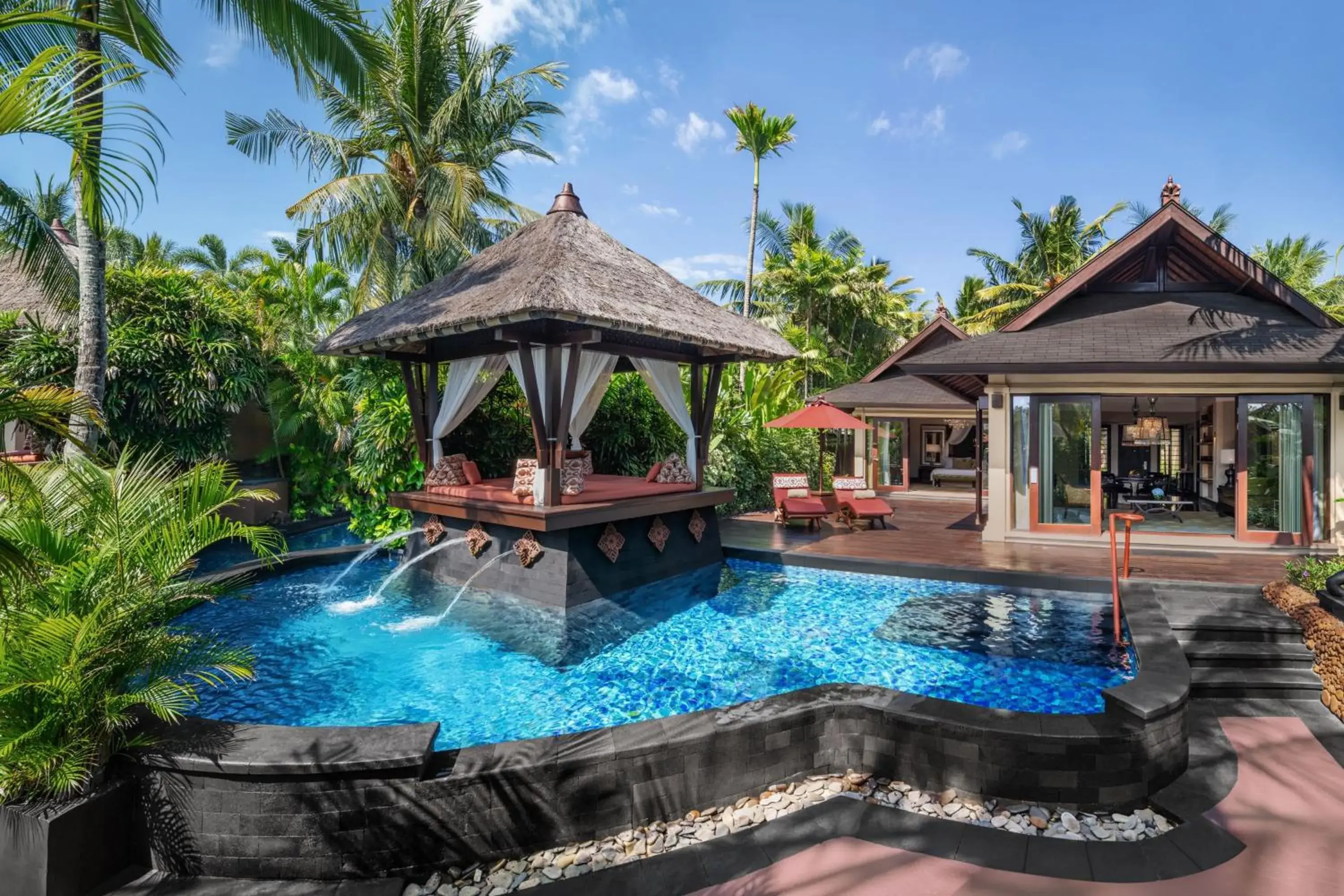 Lagoon Villa, 1 Bedroom Villa, 1 King, Lagoon access, Private Pool with Complimentary Airport Transfer in The St. Regis Bali Resort Lagoon Villa, 1 Bedroom Villa, 1 King, Lagoon access, Private Pool with Complimentary Airport Transfer in The St. Regis Bali Resort
