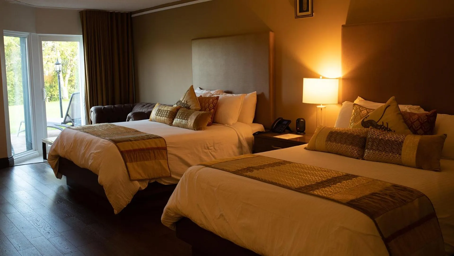 Bed in Northumberland Heights Wellness Retreat & Spa