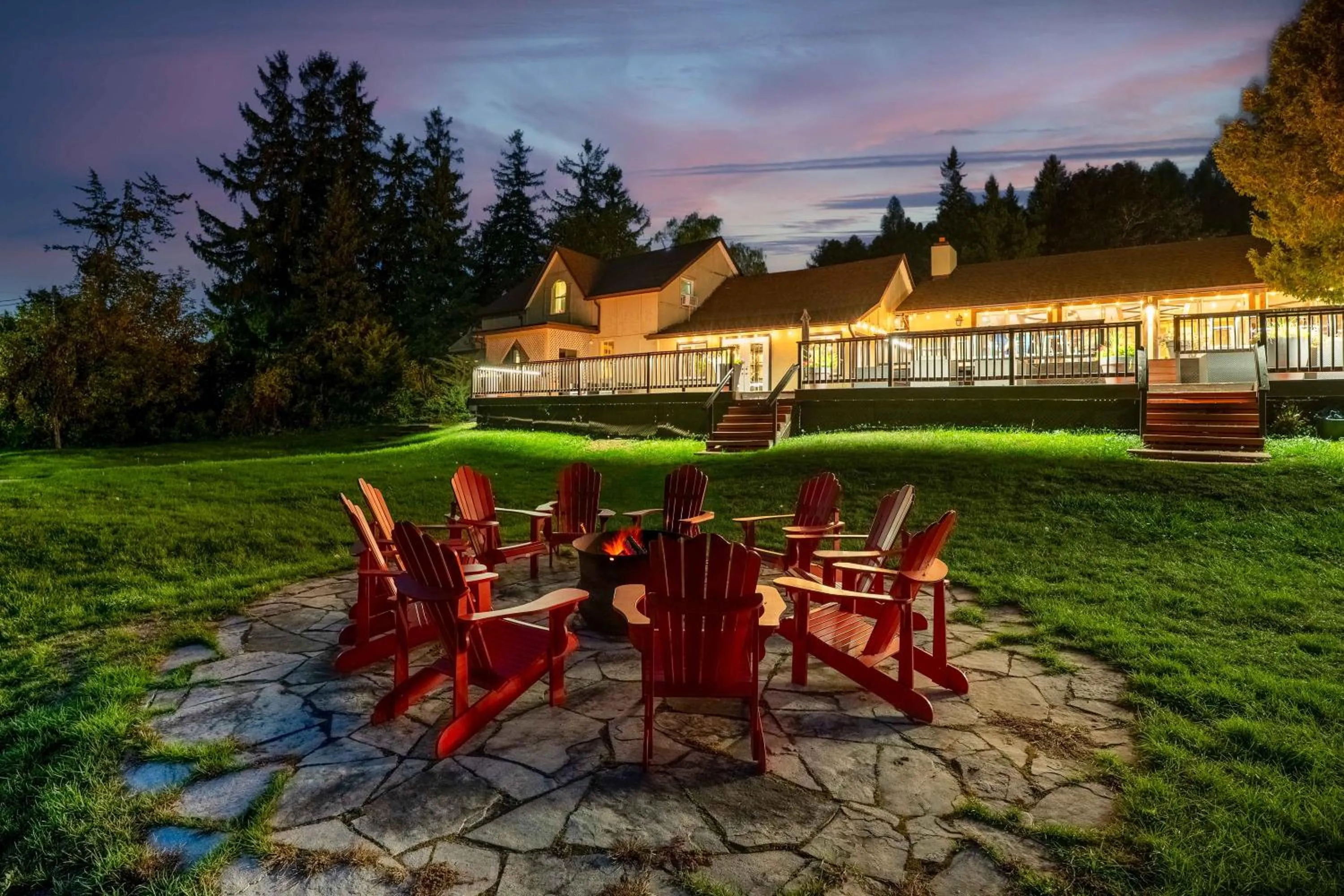 Garden in Northumberland Heights Wellness Retreat & Spa