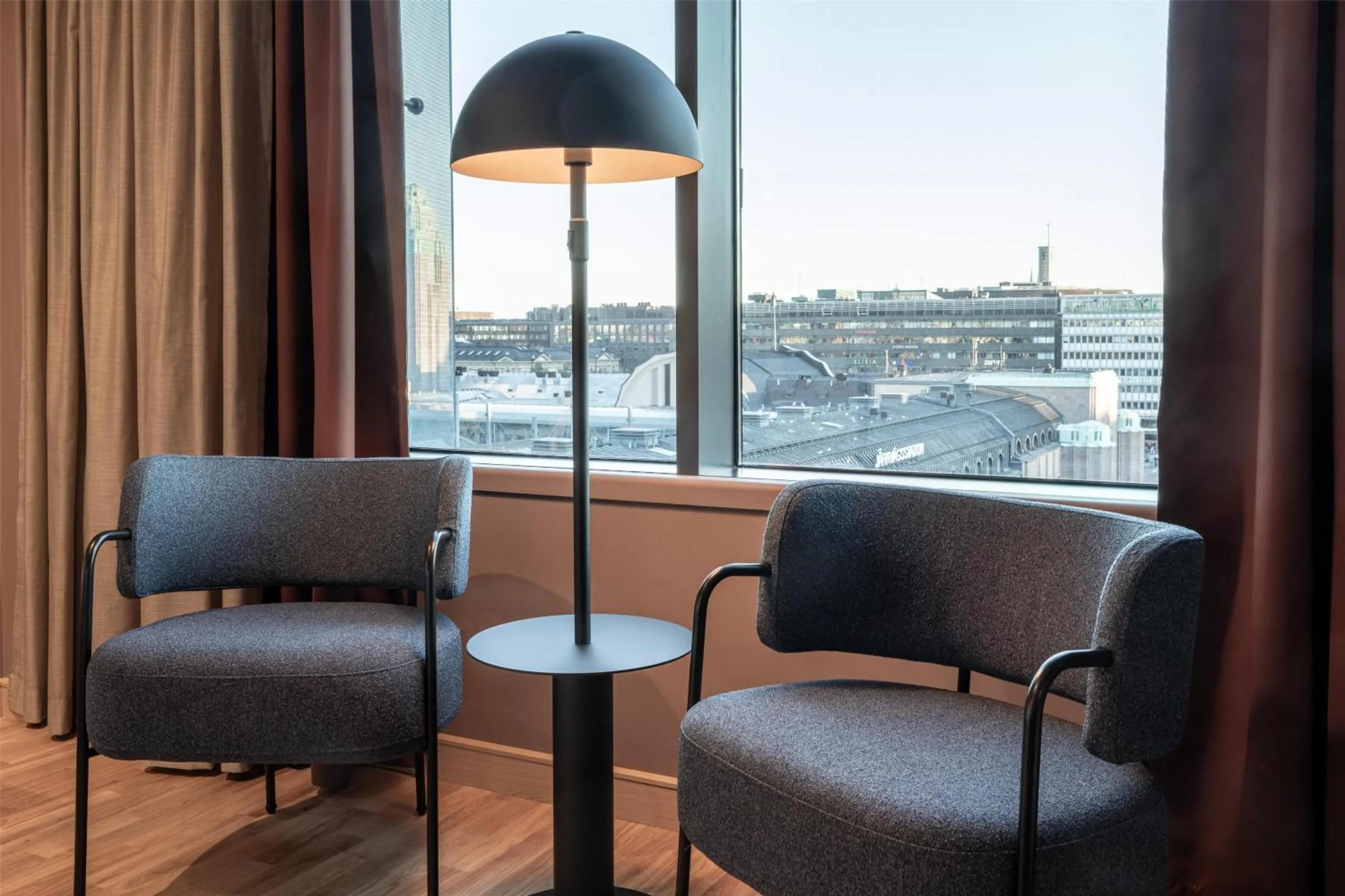 Bedroom in Scandic Helsinki Station