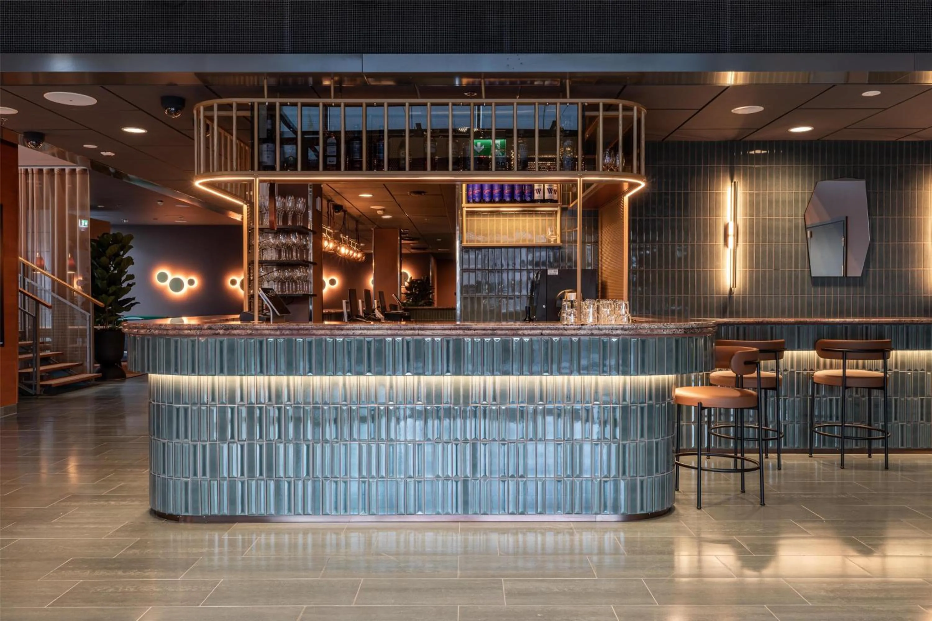 Lounge or bar in Scandic Helsinki Station