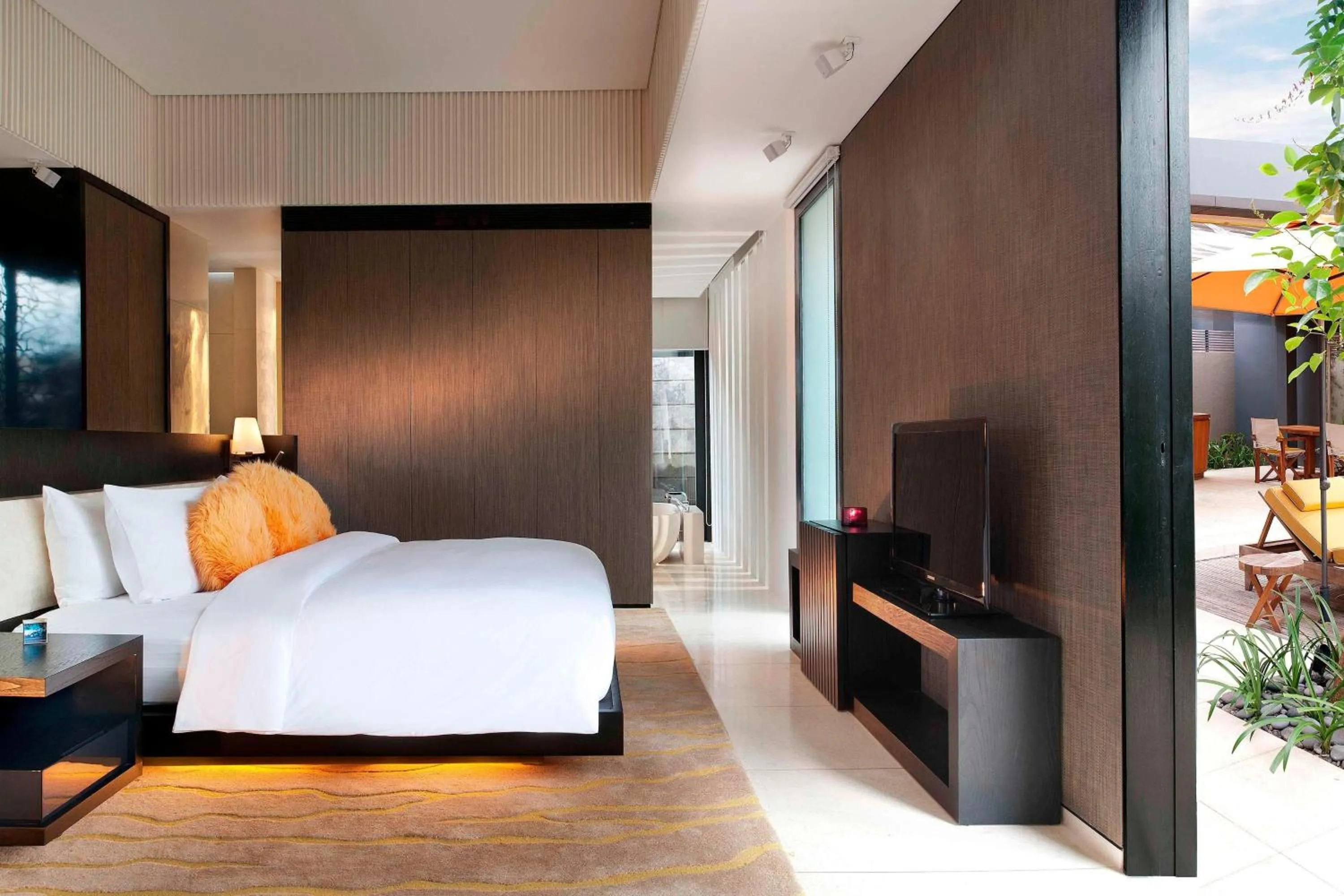 Bedroom, Bed in W Bali - Seminyak