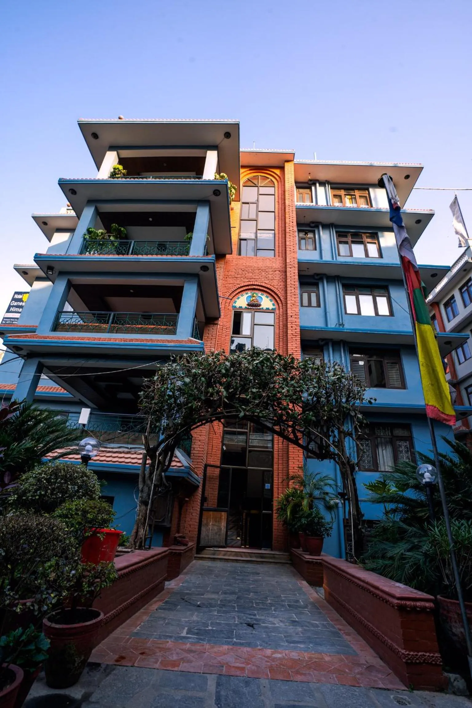 Property building in Hotel Ganesh Himal