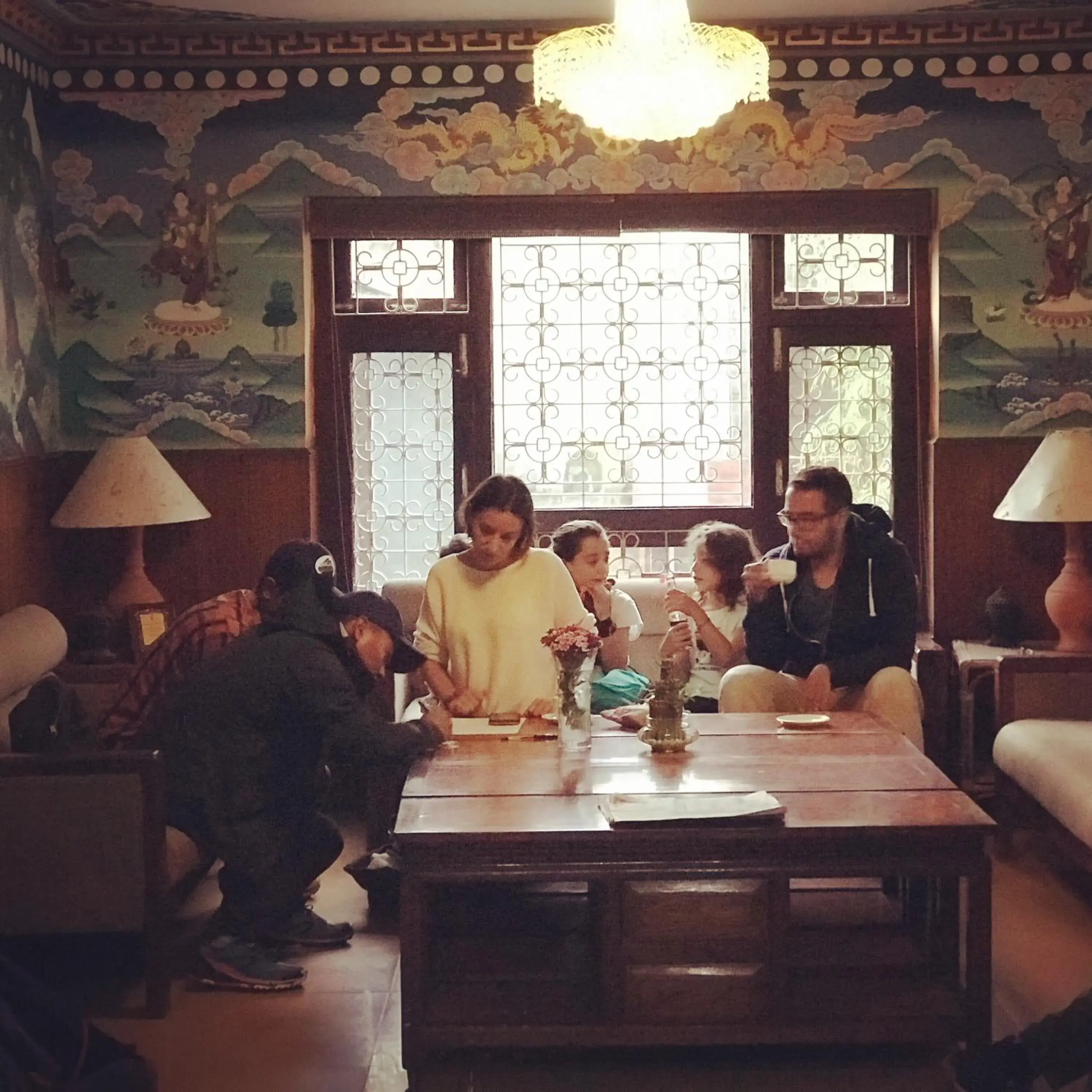 Lobby or reception in Hotel Ganesh Himal Lobby or reception in Hotel Ganesh Himal