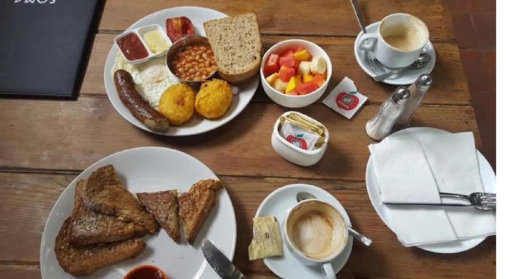 Continental breakfast in Hotel Ganesh Himal