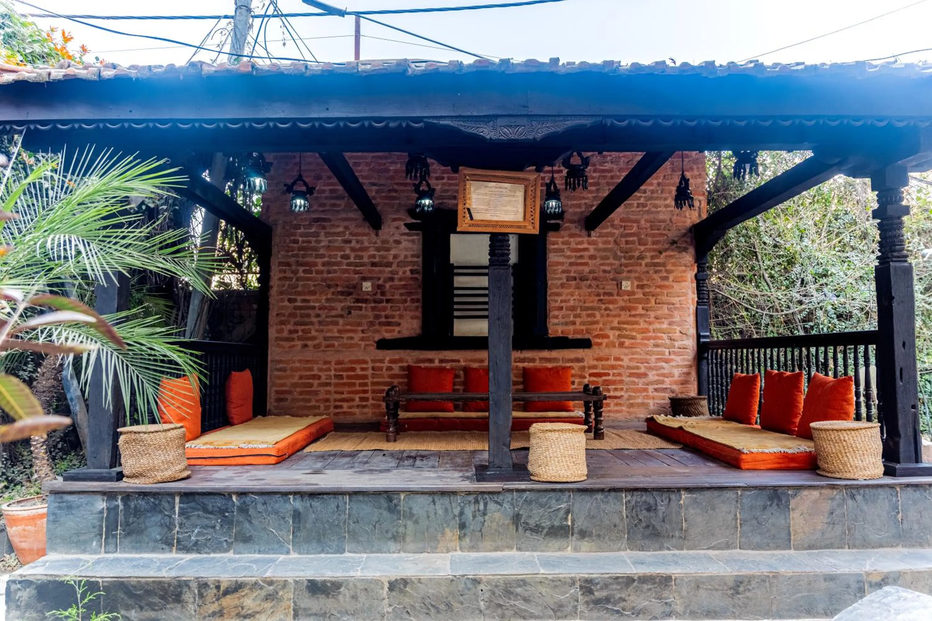 Garden in Hotel Ganesh Himal