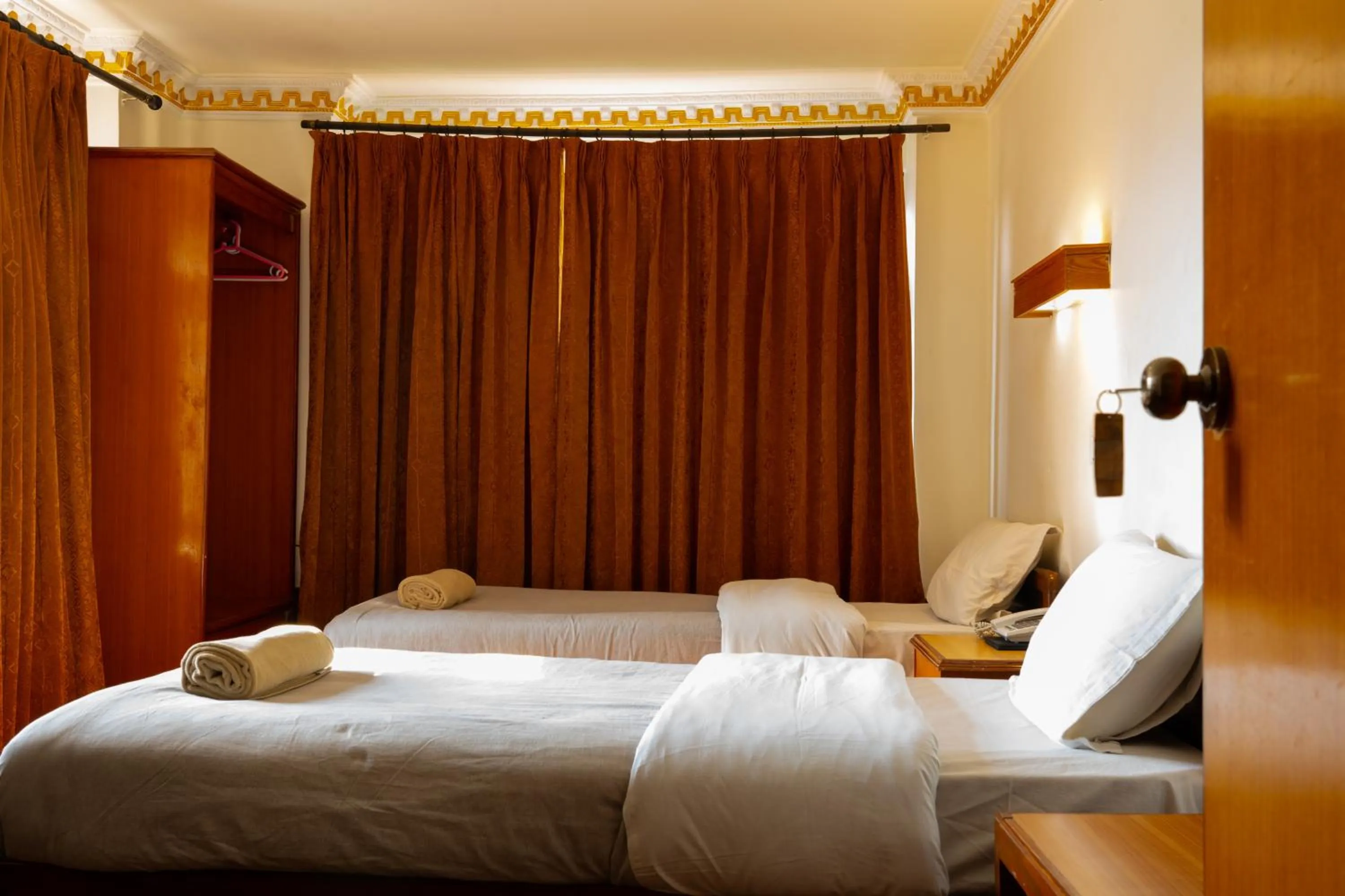 Bed in Hotel Ganesh Himal