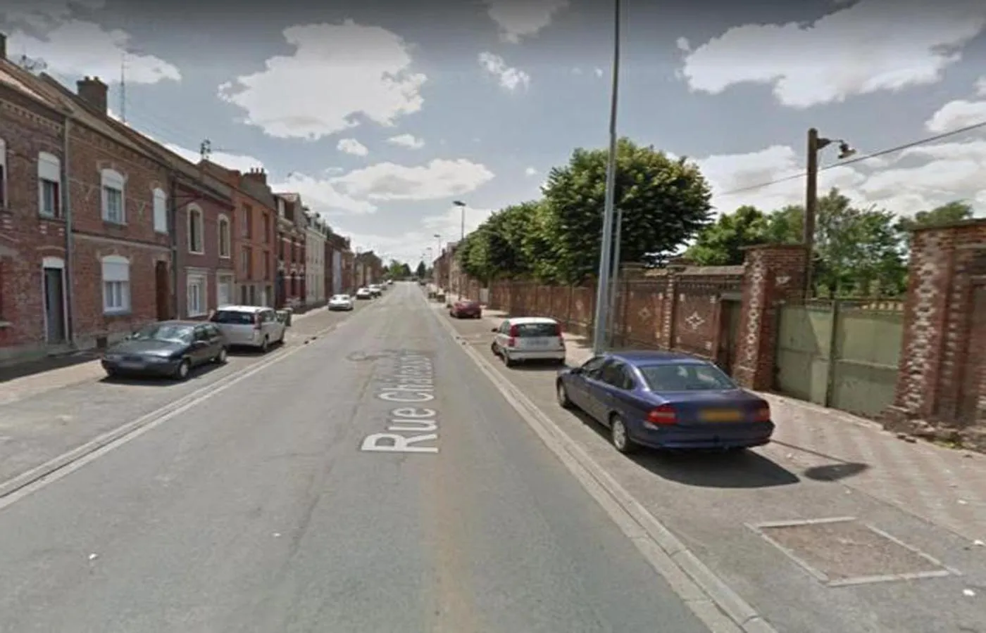 Street view in Cambrai