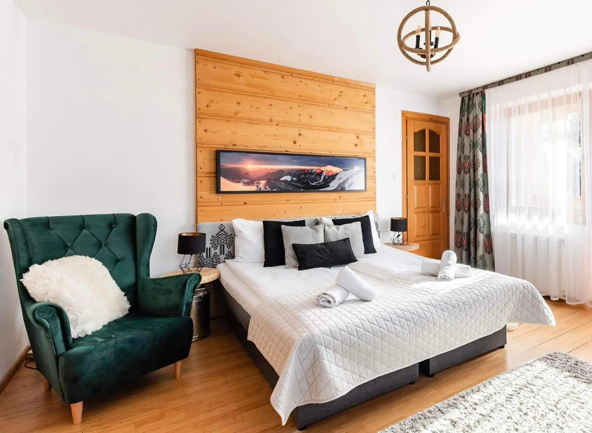 Bed in Aparthotel Delta Garden