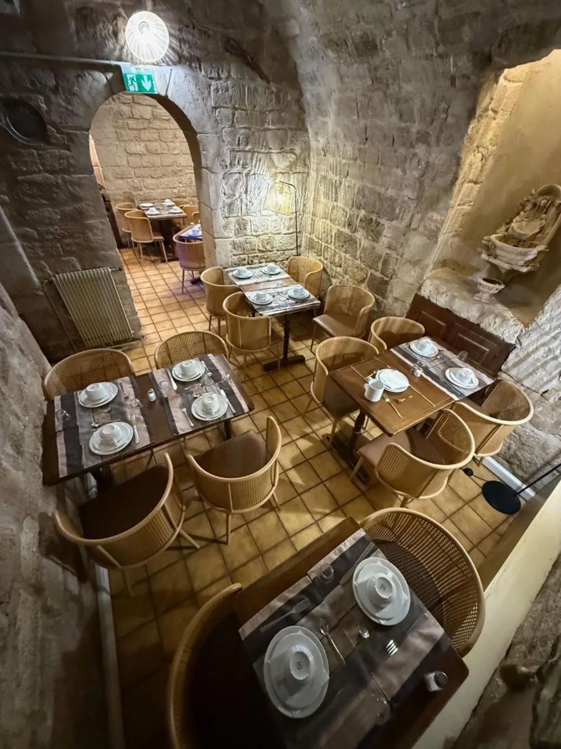 Breakfast in Hotel Richmond Gare du Nord