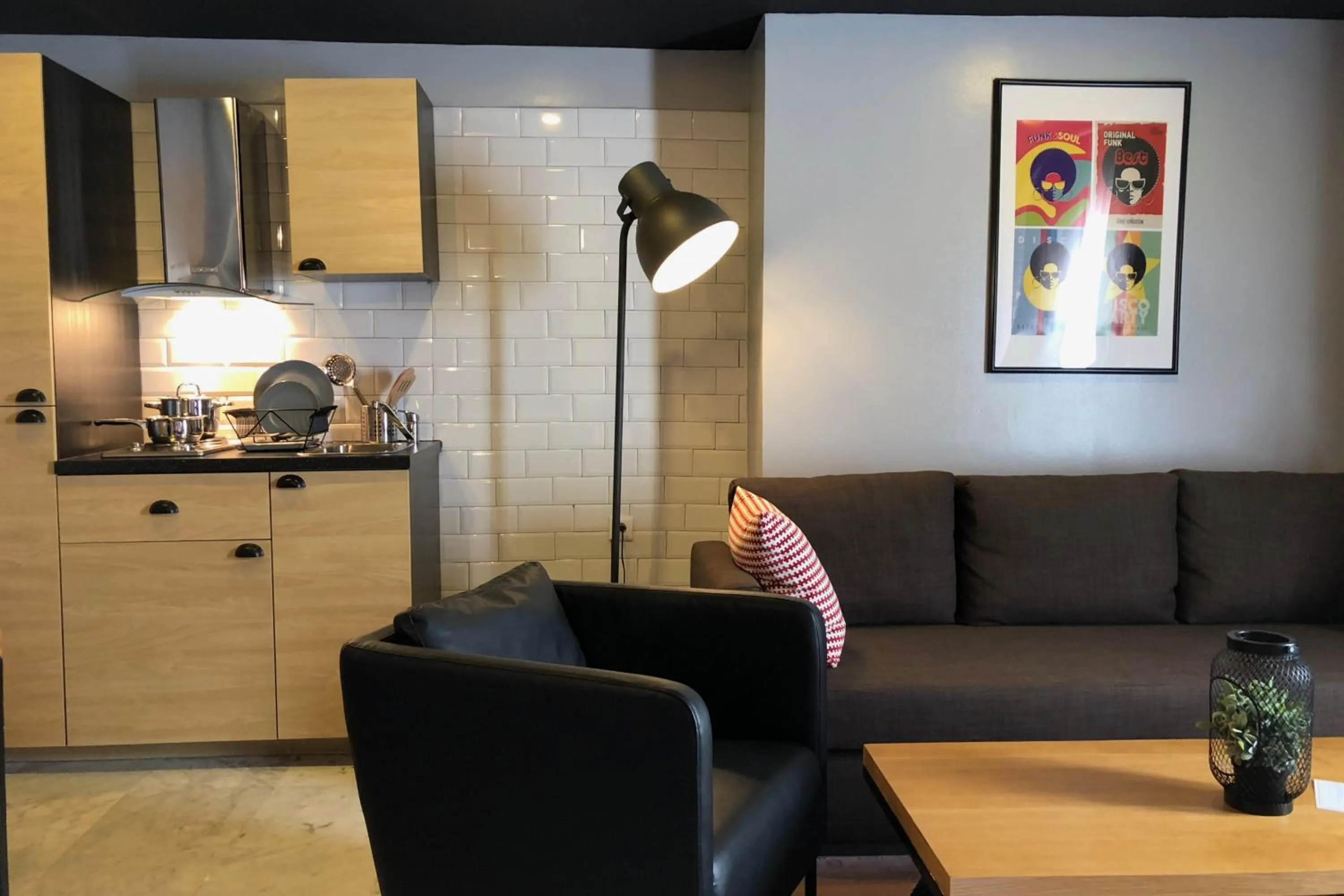 Kitchen or kitchenette in Suite Loc Suite & Spa