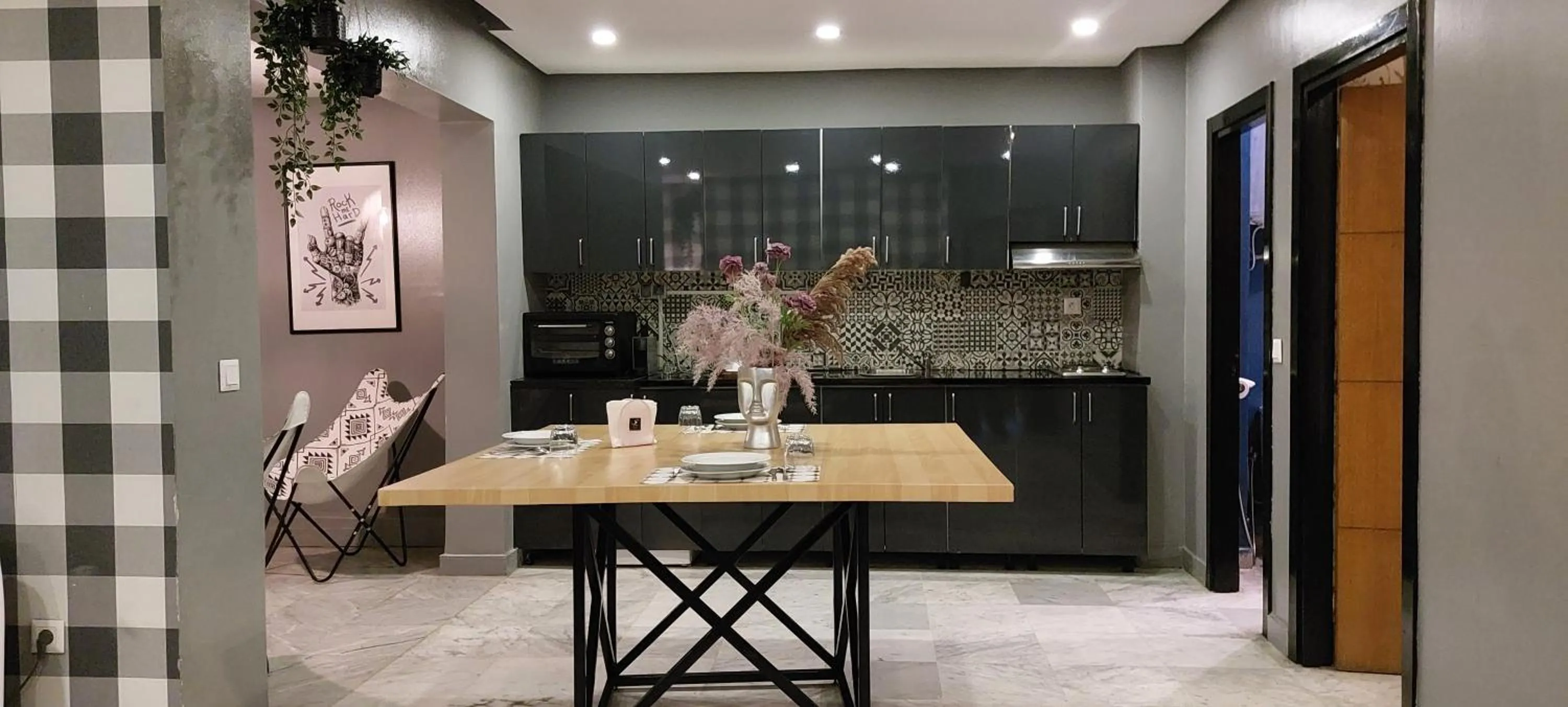 Kitchen or kitchenette in Suite Loc Suite & Spa