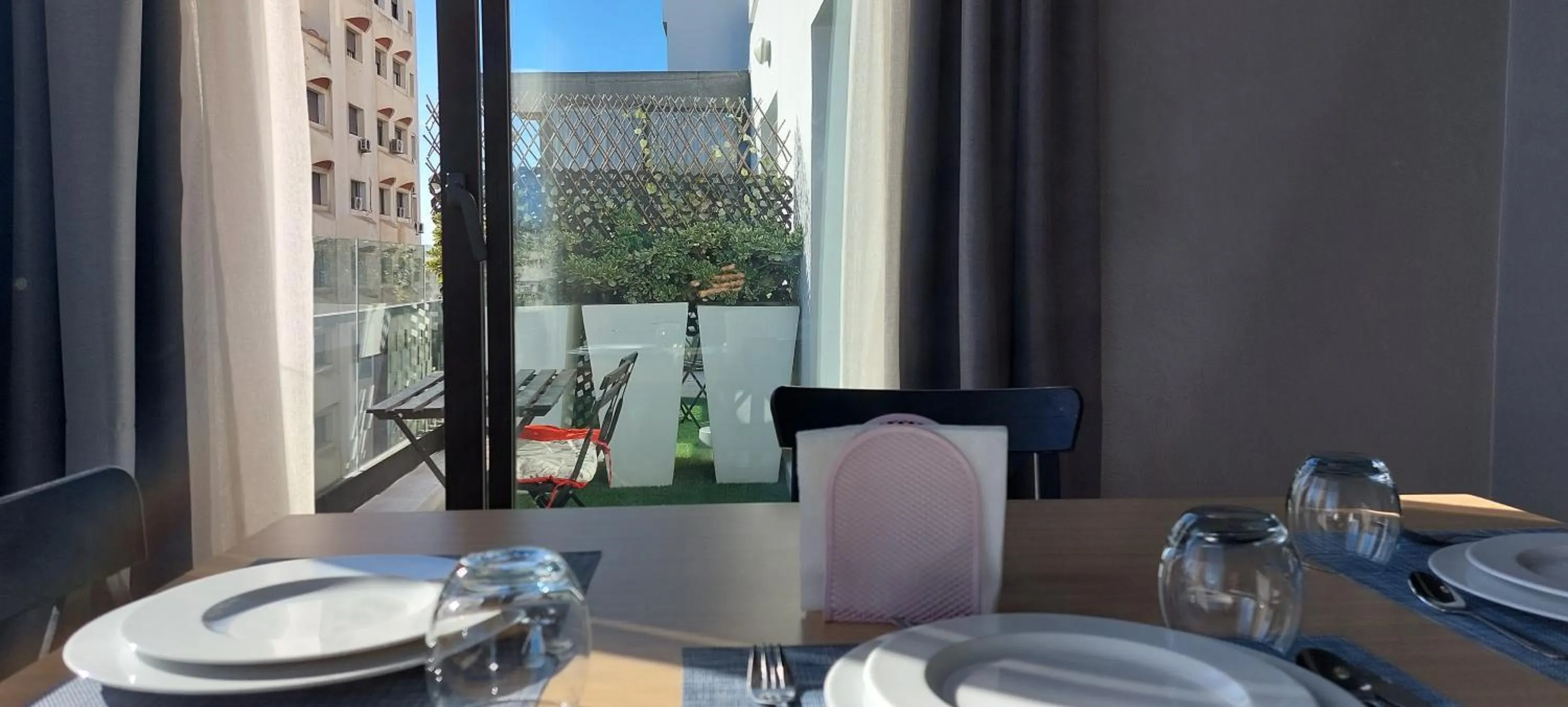 Patio in Suite Loc Suite & Spa