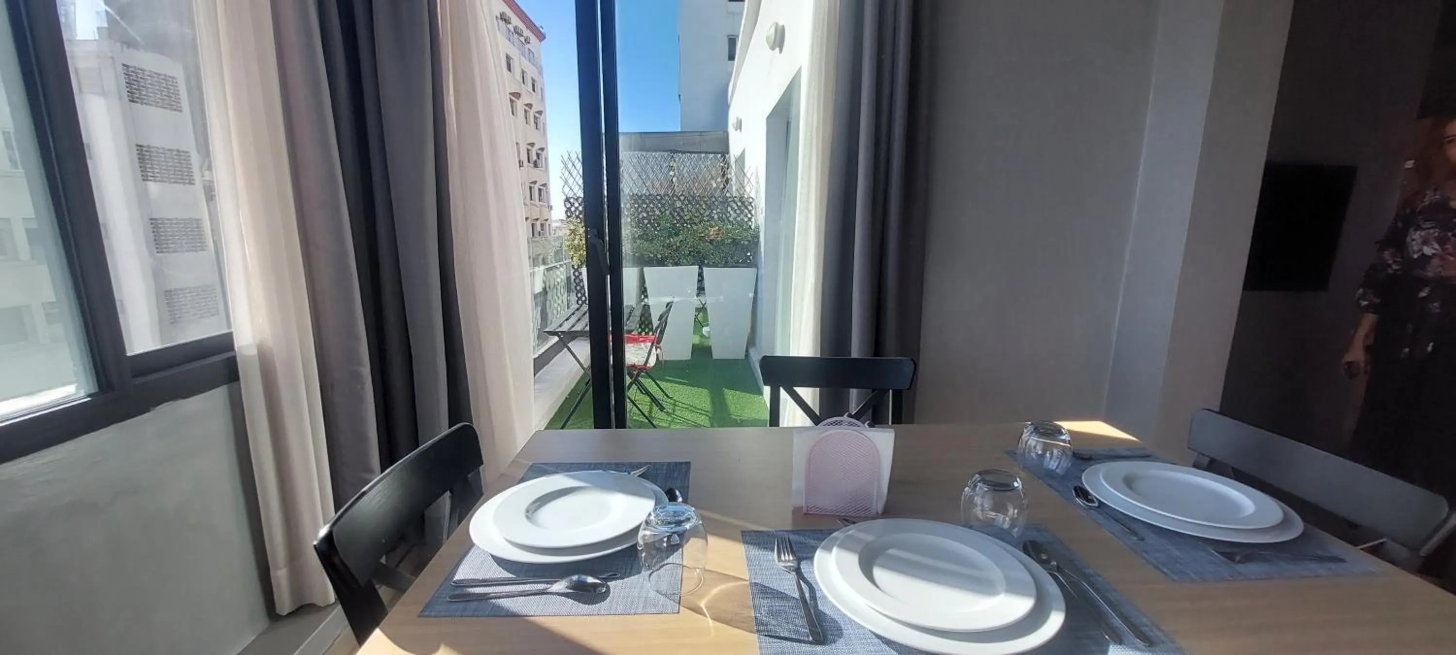 Patio in Suite Loc Suite & Spa