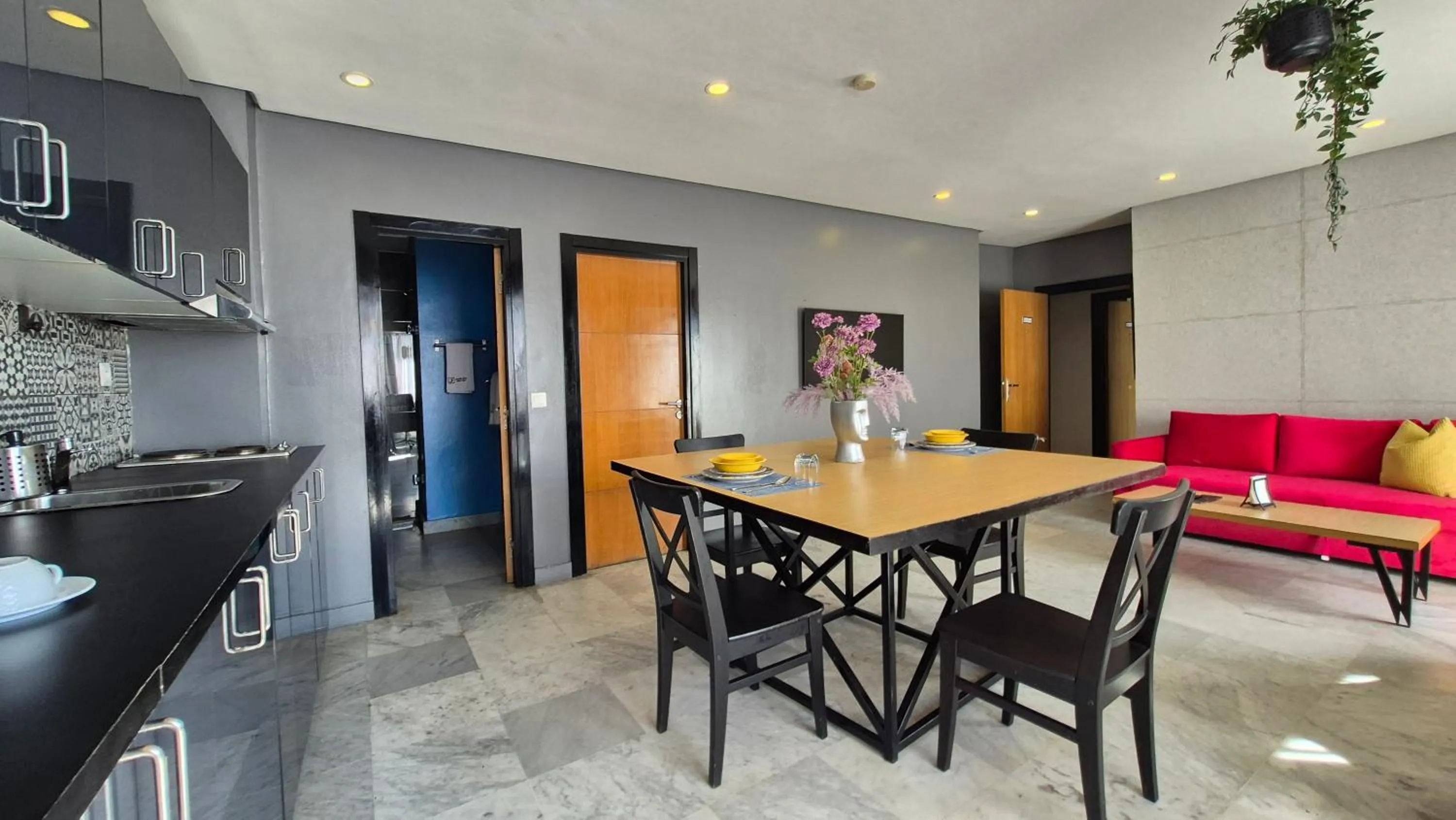 Kitchen or kitchenette in Suite Loc Suite & Spa